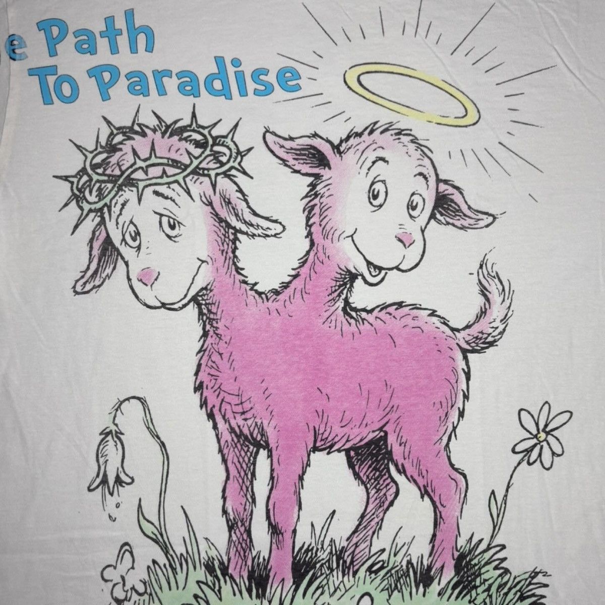 HELLSTAR Hellstar Paradise Lambs T-Shirt Size US M / EU 48-50 / 2 - 2 Thumbnail