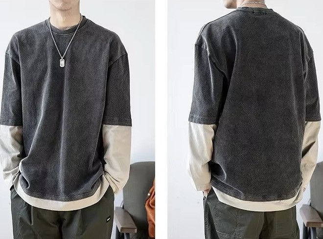 Vintage Retro Vintage Casual Round Neck Loose Pullover Sweatshirt Size US M / EU 48-50 / 2 - 3 Thumbnail