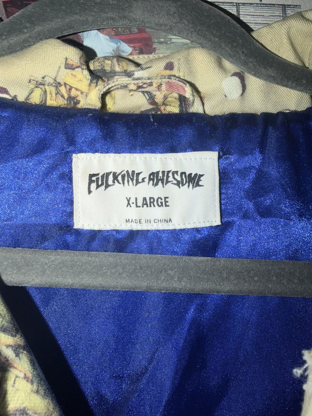 Fucking Awesome fucking awesome camo soldiers jacket Size US XL / EU 56 / 4 - 3 Thumbnail