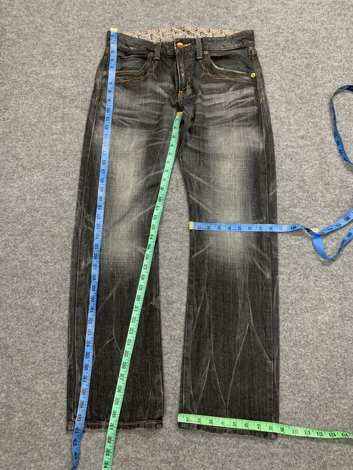 Edwin 💥BEST OFFER 💥 Edwin 503 blue trip nice faded black. Size US 33 - 3 Thumbnail
