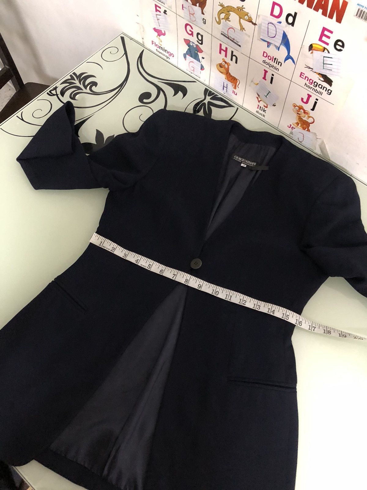 Giorgio Armani Giorgio Armani Single Breasted Blazer Jacket Blue Size XS / US 0-2 / IT 36-38 - 17 Thumbnail