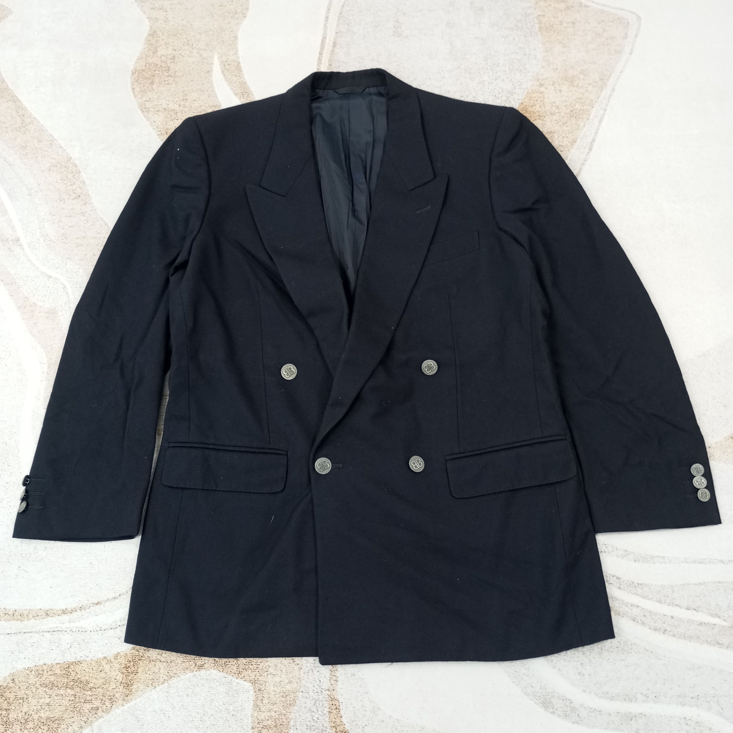 Balenciaga BALENCIAGA Paris Designer Blazer c233n15 Size US M / EU 48-50 / 2 - 1 Thumbnail