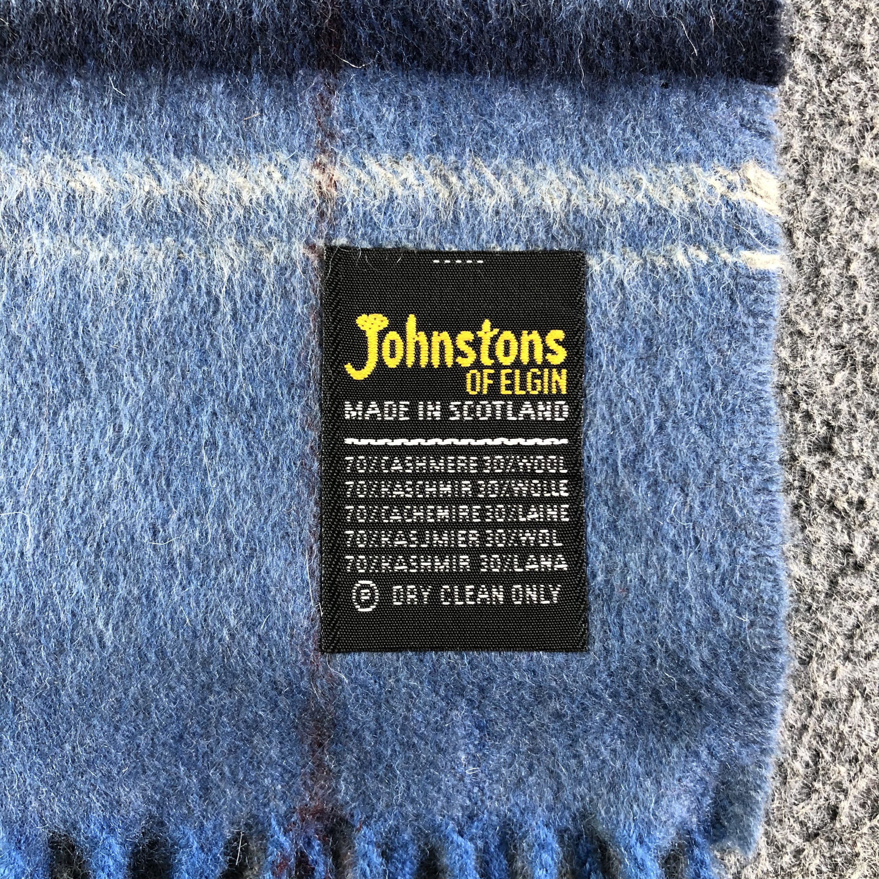Johnstons Of Elgin Johnstons Of Elgin Cashmere Scarf / Muffler / Neckwear P142 Size ONE SIZE - 4 Thumbnail