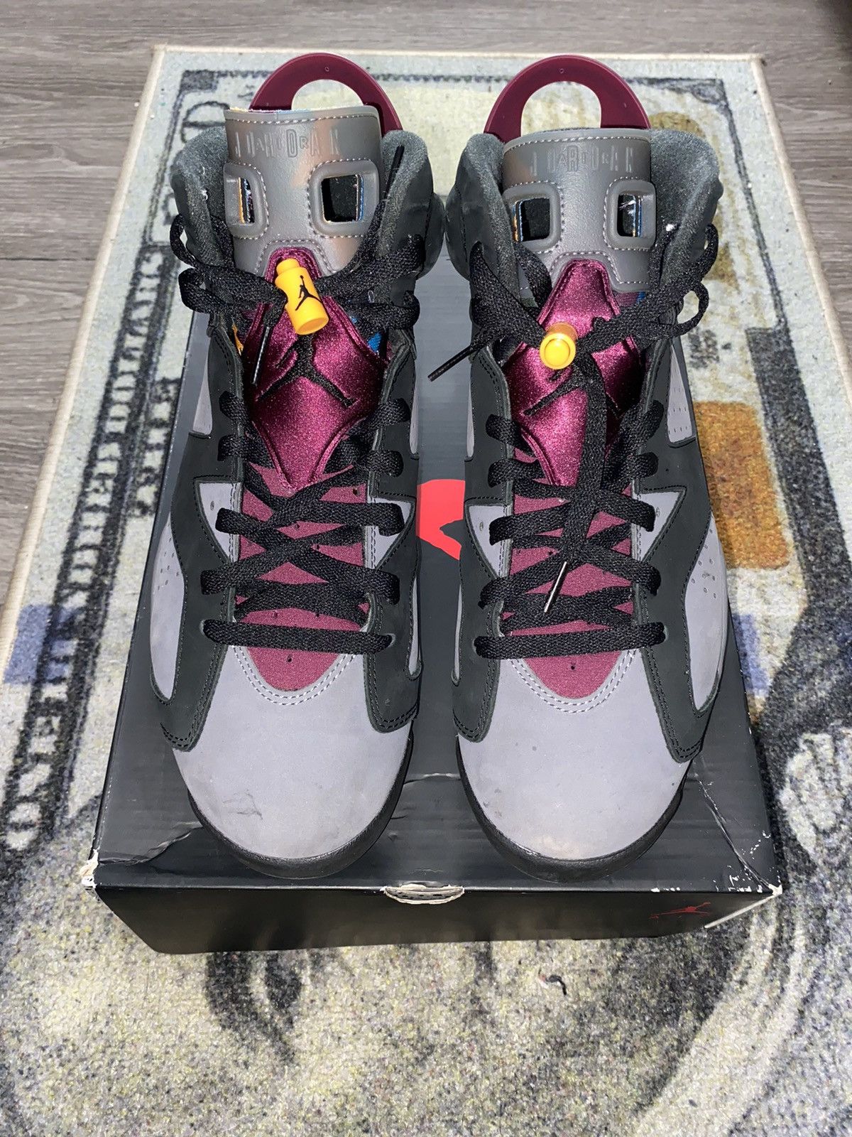 Jordan Brand × Nike Jordan 6 Retro Bordeaux Size US 12 / EU 45 - 3 Thumbnail