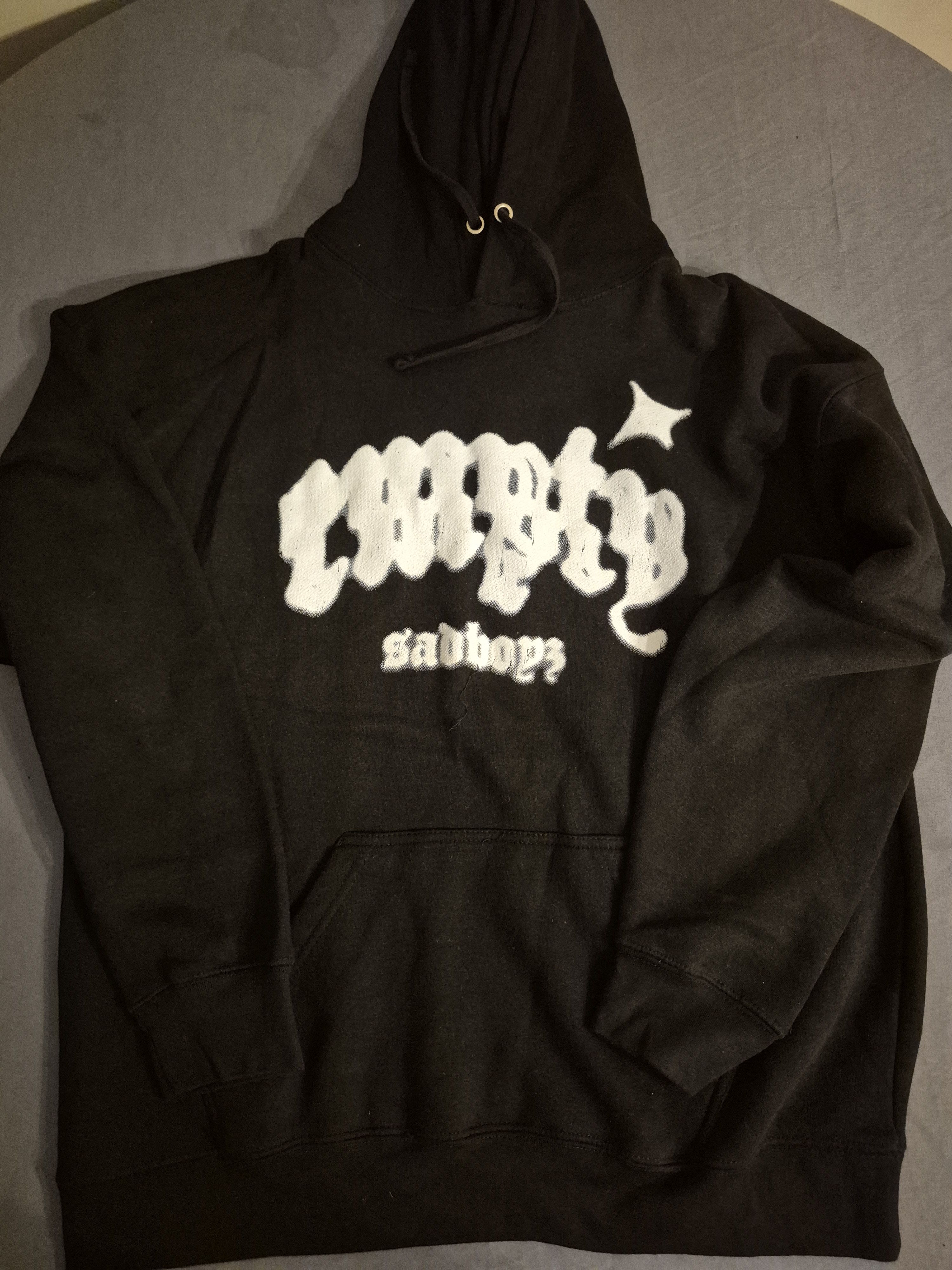 Sad Boys Sad Boys Black Hoodie Size XL Size US XL / EU 56 / 4 - 1 Thumbnail