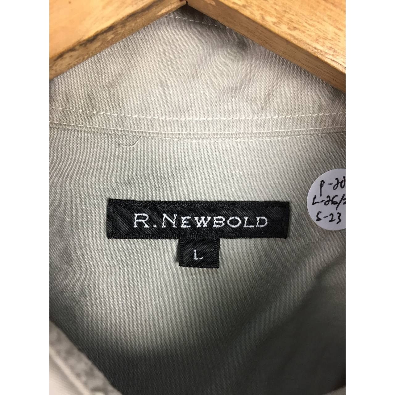 Paul Smith × R.Newbold × Vintage R.Newbold By Paul Smith Button Up Long Sleeve Shirt Size US L / EU 52-54 / 3 - 15 Thumbnail