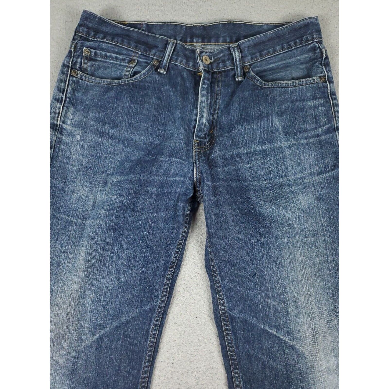 Levi's Levis Mens 514 Blue Straight Leg Denim Jeans 32x32 Size Extra Large XL Casual Size US 32 / EU 48 - 2 Thumbnail