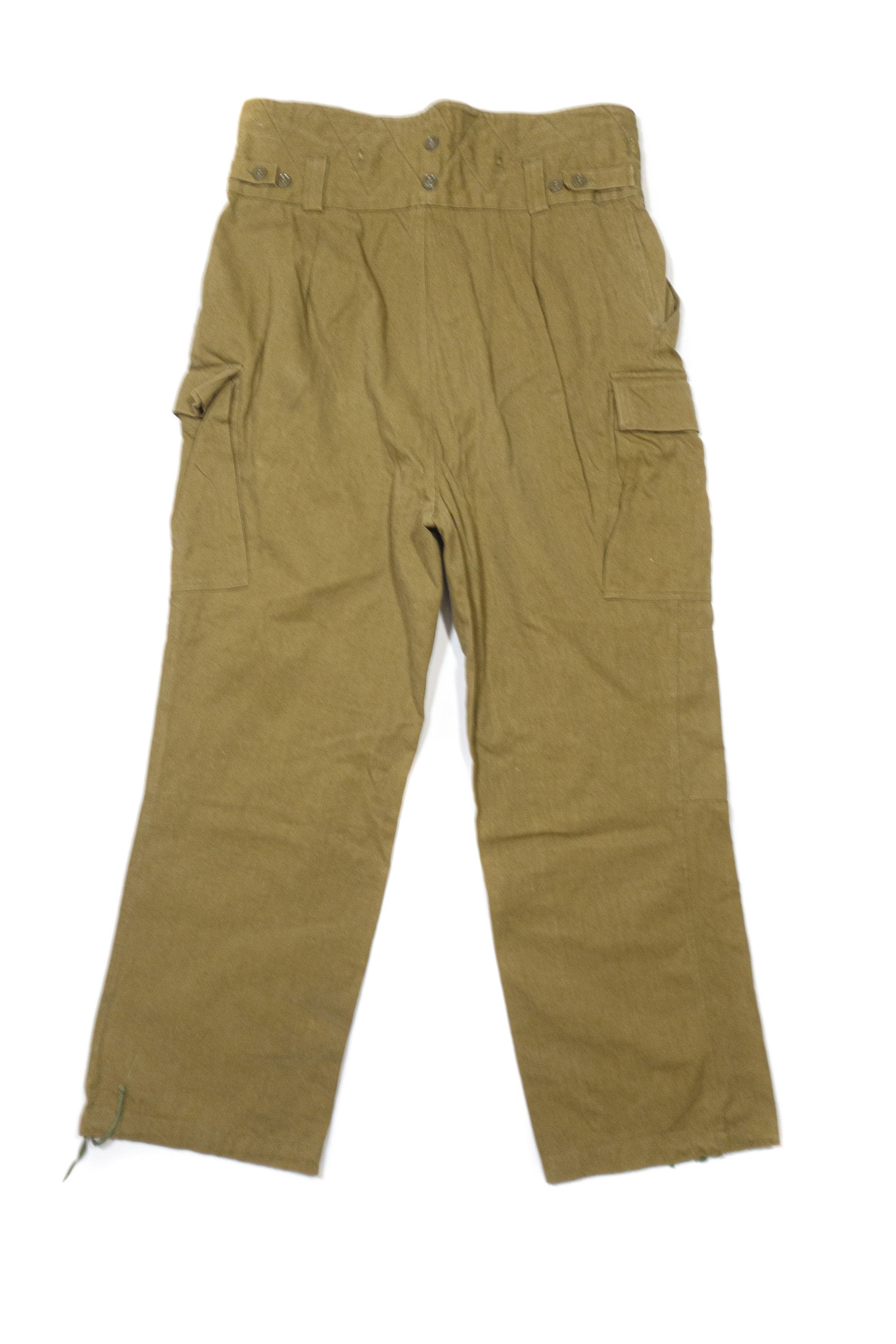 Vintage 1989 USSR Military Cargo Pants Size US 36 / EU 52 - 2 Thumbnail