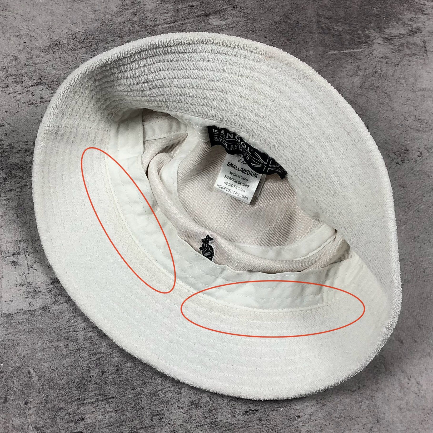 Kangol Kangol Terry Boucle Pieced Bucket Hat Size ONE SIZE - 7 Thumbnail