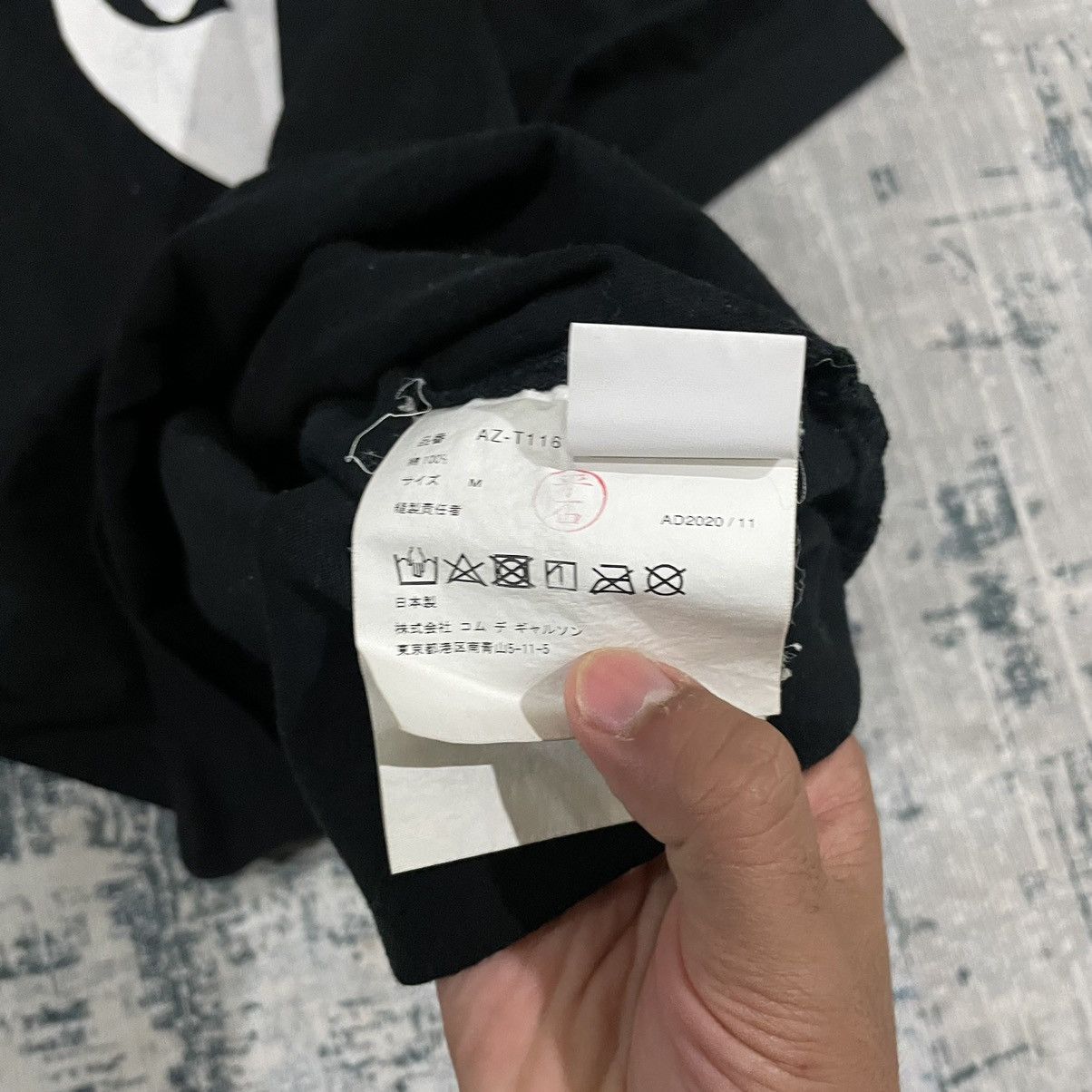 Comme des Garcons Comme Des Garçons Play Heart Logo cotton T-shirt Size US M / EU 48-50 / 2 - 7 Thumbnail