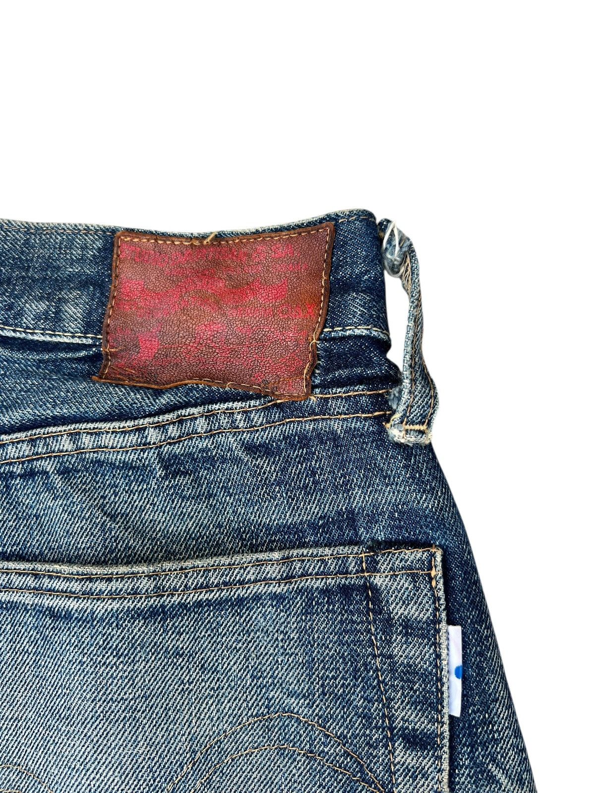 Studio D'Artisan Distressed Studio D’ Artisan SD-101 Denim Selvedge Jeans Size US 32 / EU 48 - 18 Thumbnail