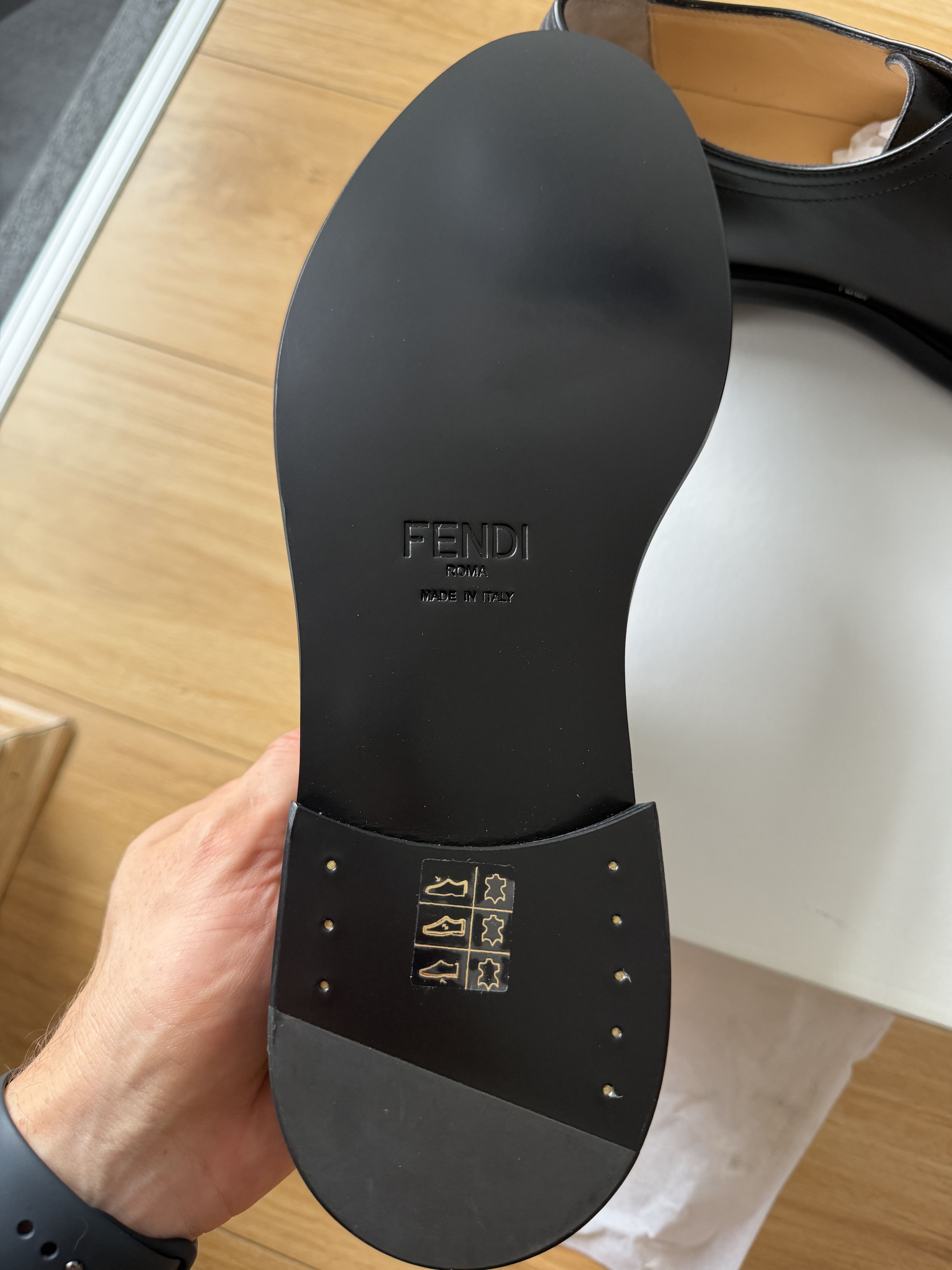 Fendi Fendi Leather Shoes Size US 10.5 / EU 43-44 - 6 Thumbnail
