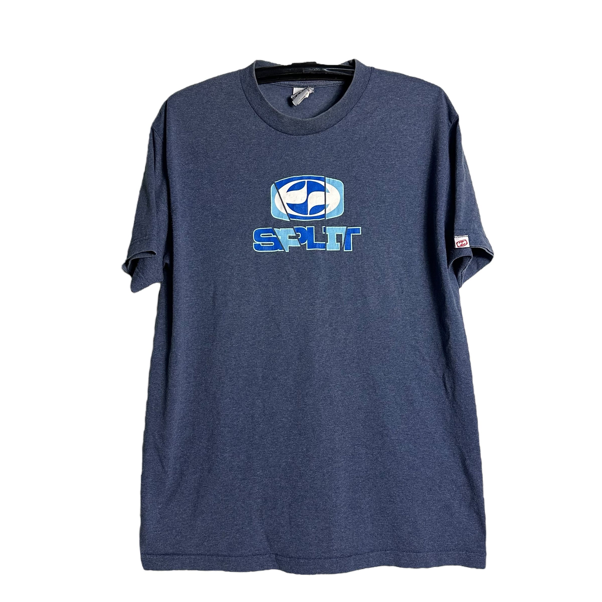 Split 🔥RARE🔥Vintage Split Skateboard Spell Out T-shirt Size US L / EU 52-54 / 3 - 1 Thumbnail