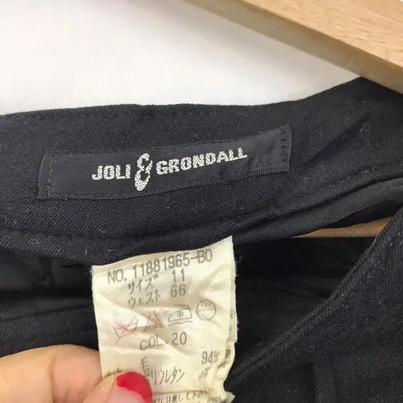 Japanese Brand Vtg JOLI & GRONDALL JAPAN Black Minimalist Casual Pant Size 30" / US 8 / IT 44 - 5 Thumbnail
