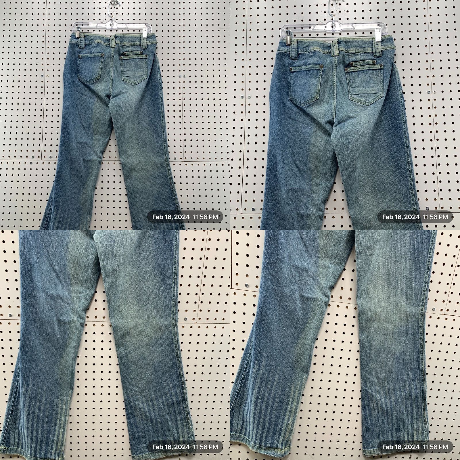 Faded Glory VINTAGE Faded Glory Jeans Denim Flared Womens Size 10 29x30 Blue Y2K Vintage 90s Womens Jeans Size 32" / US 10 / IT 46 - 8 Thumbnail