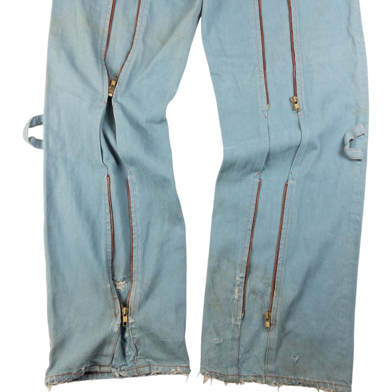 Evisu Evisu Gull Symbol Denim Zip Detail Jeans Size W38 Size US 38 / EU 54 - 7 Thumbnail