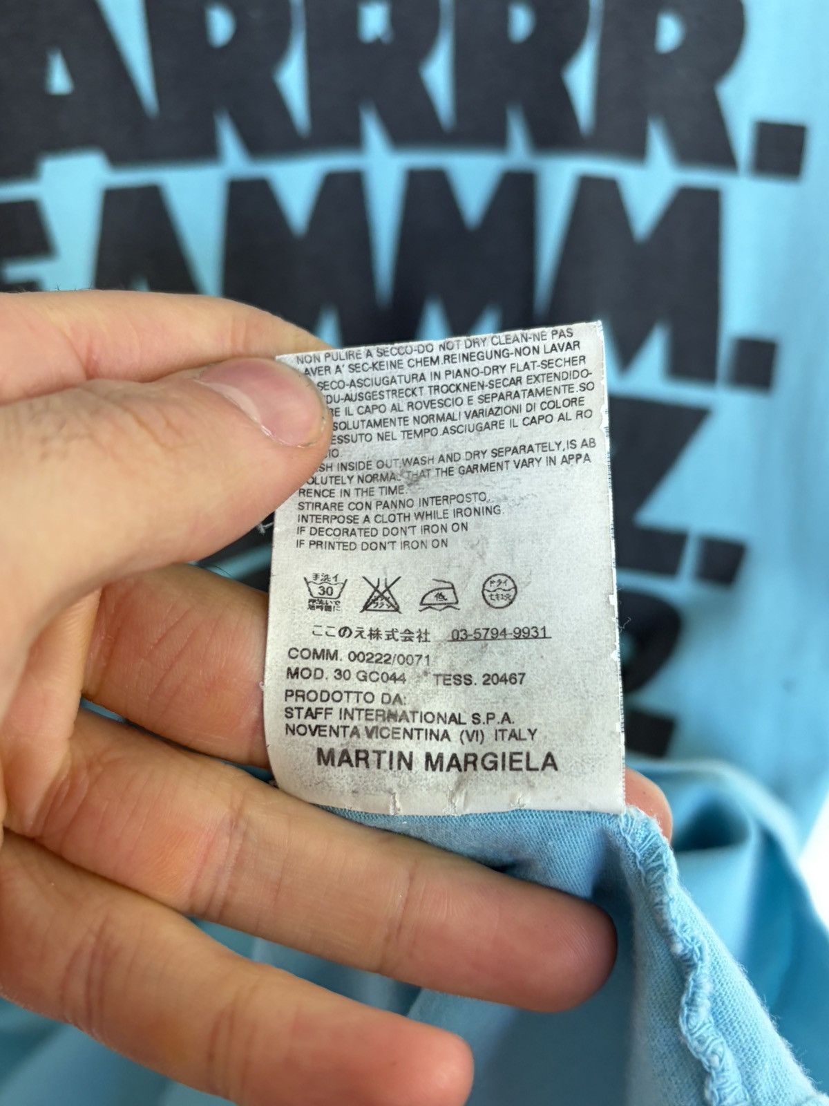 Maison Margiela Margiela SS07 Onomatopoeia T-shirt Size US M / EU 48-50 / 2 - 5 Thumbnail