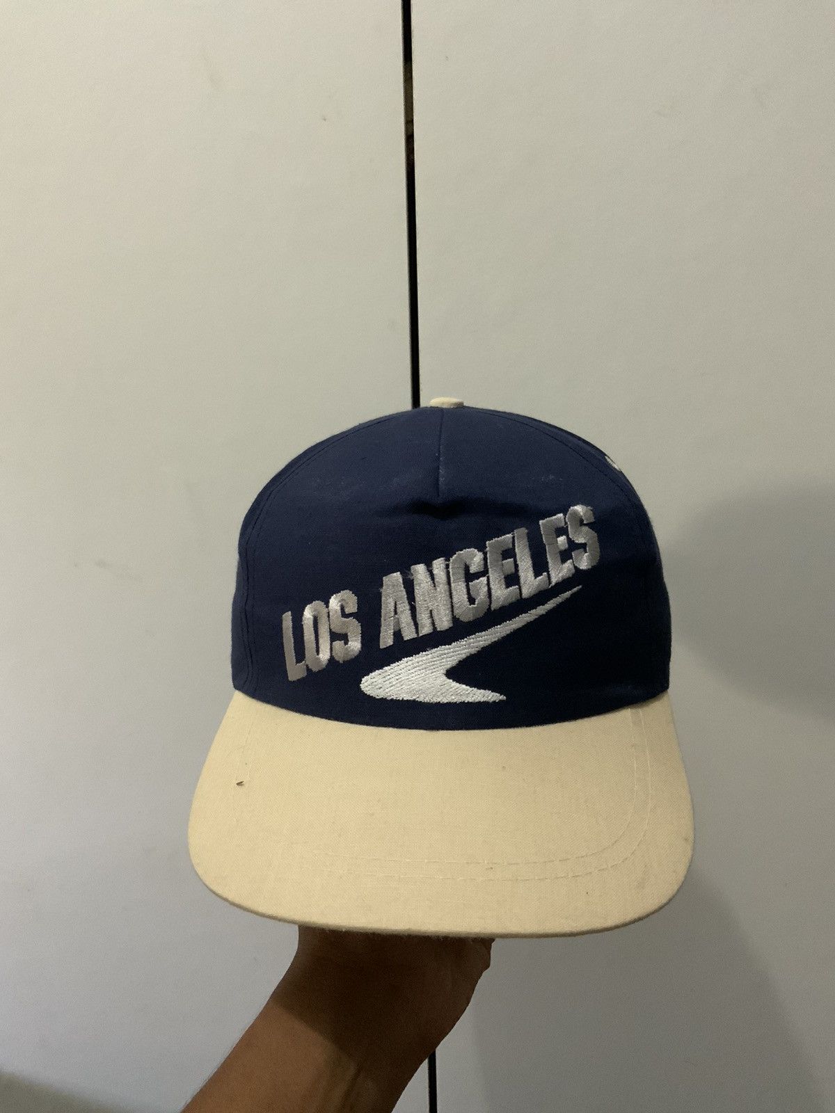Vintage Los Angeles Embroidery Indigo Hat Size ONE SIZE - 1 Thumbnail