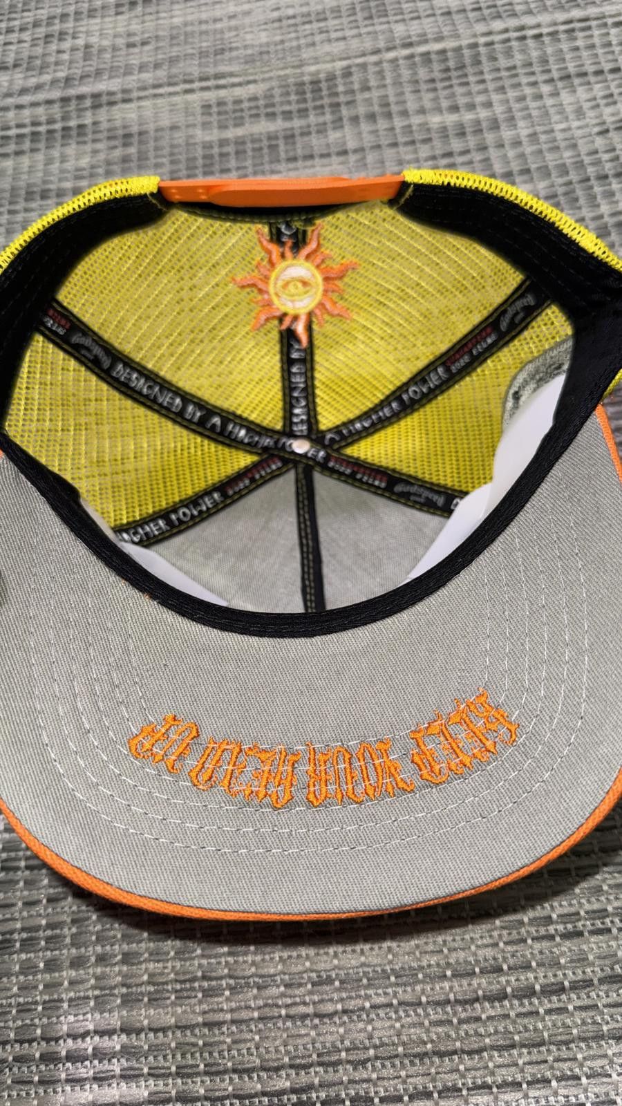 Godspeed Godspeed Yellow/Orange Forever Trucker Hat Size ONE SIZE - 4 Thumbnail