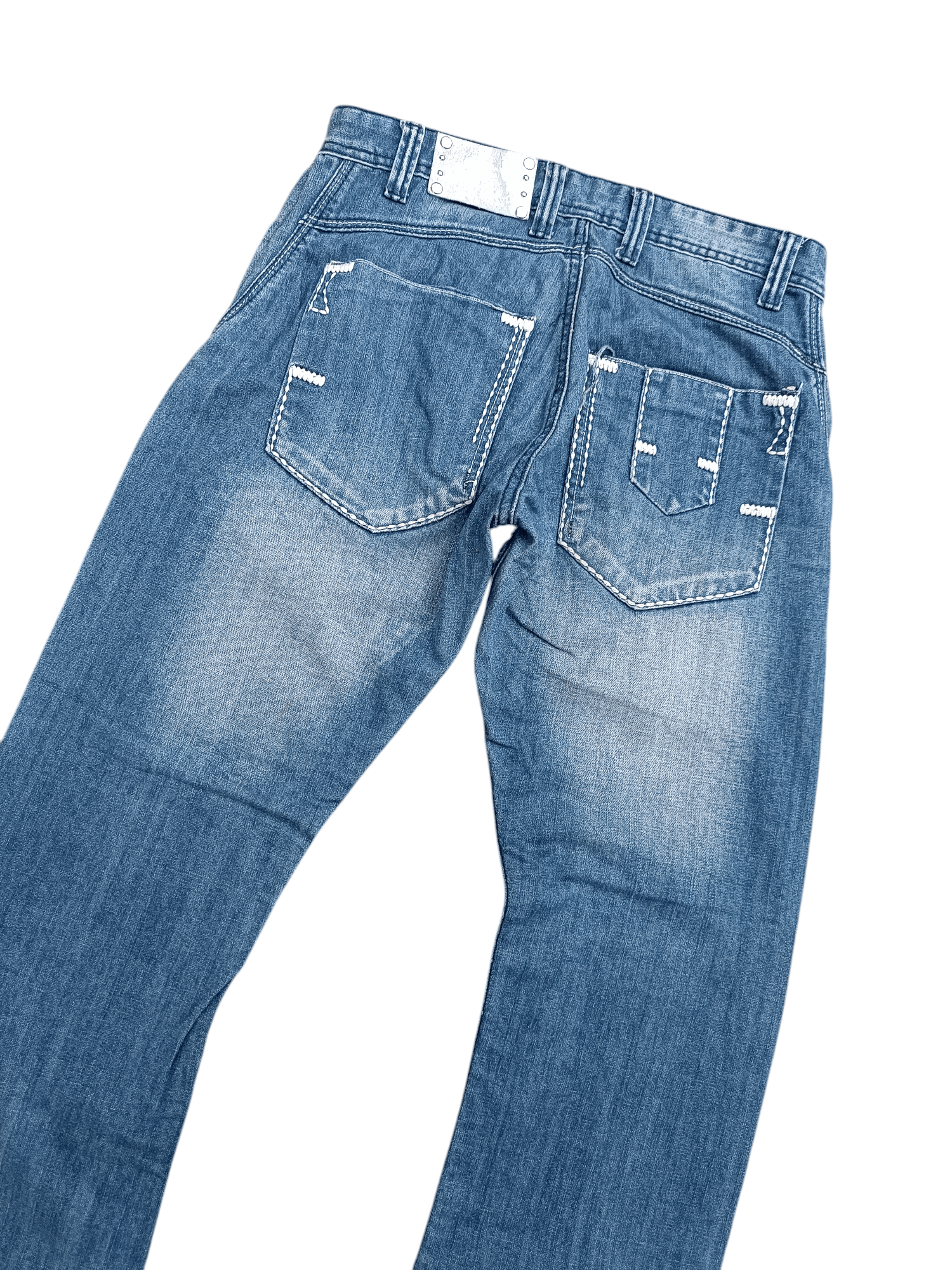 Dolce & Gabbana × Vintage 90’s Vintage Dolce Gabbana Y2k Denim Pants Size US 30 / EU 46 - 2 Thumbnail