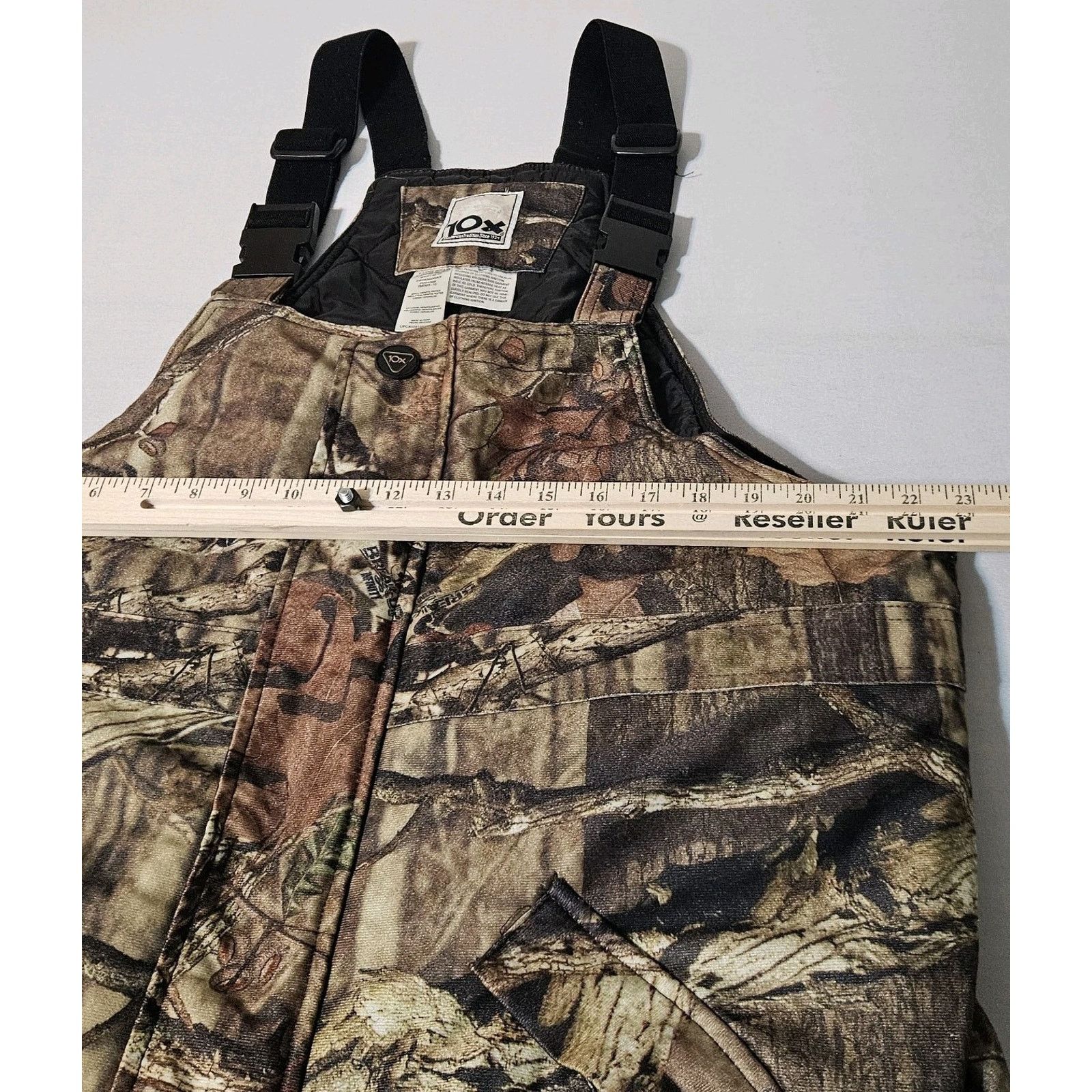 1017 ALYX 9SM 10X Hunting Bib Overalls + Jacket Men's XL Camo Break Up Size US 42 / EU 58 - 17 Thumbnail