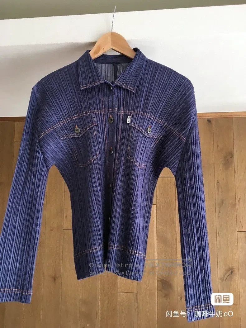 Issey Miyake Denim Coat
