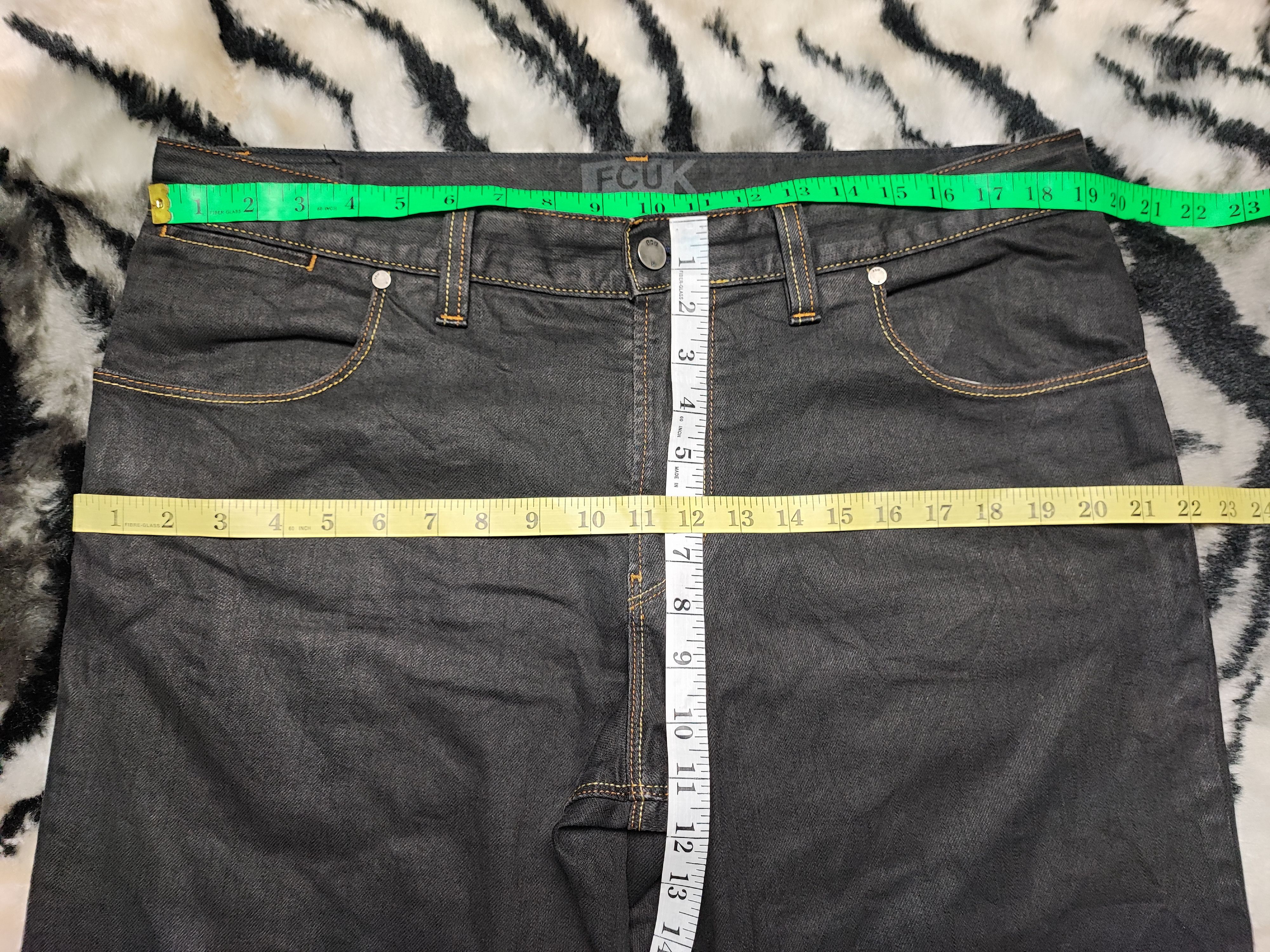 FCUK × If Six Was Nine × Le Grande Bleu (L.G.B.) FCUK Baggy Jeans Size US 38 / EU 54 - 7 Thumbnail
