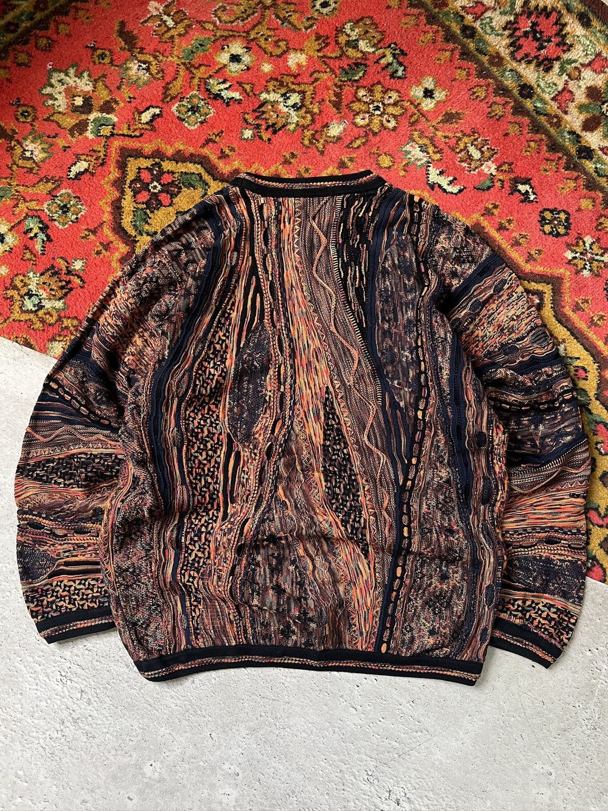 Tundra Coogi style tundra Australia knitted sweater y2k Size US M / EU 48-50 / 2 - 8 Thumbnail