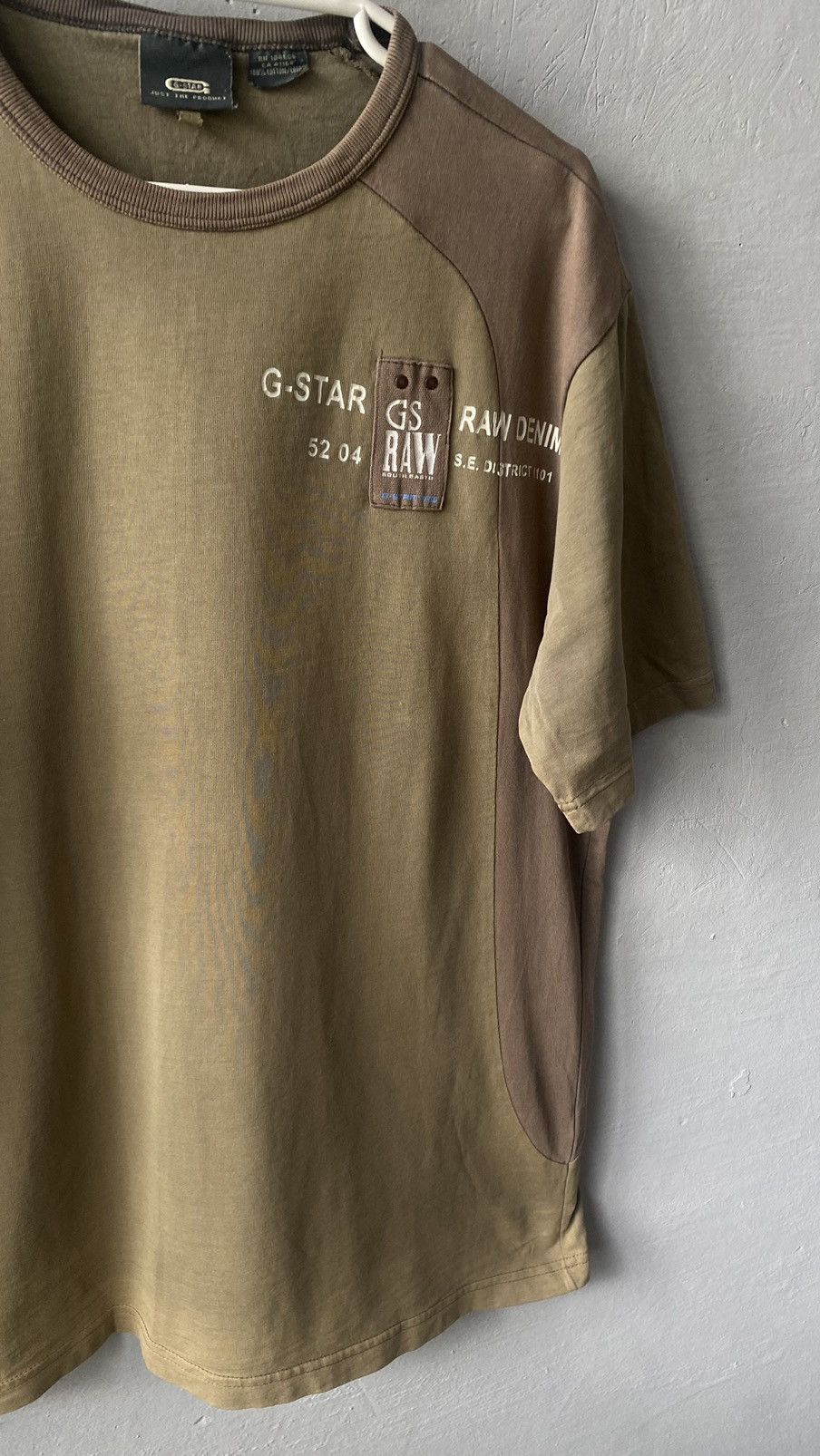 G-Star Vintage G star raw denim t-shirt Size US XL / EU 56 / 4 - 2 Thumbnail