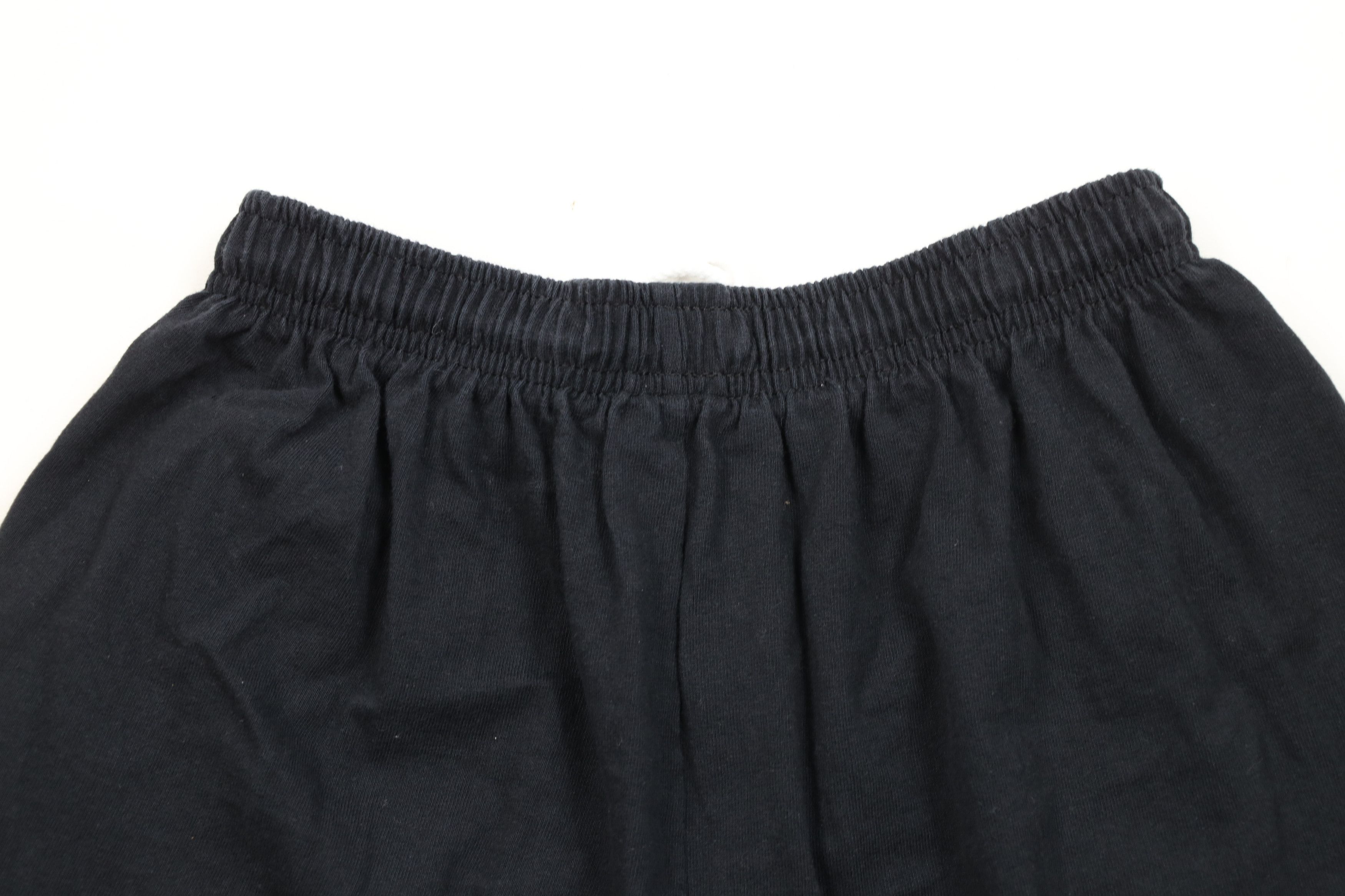 Vintage Vintage 90s Streetwear Blank Cotton Above Knee Shorts Black Size US 30 / EU 46 - 10 Thumbnail