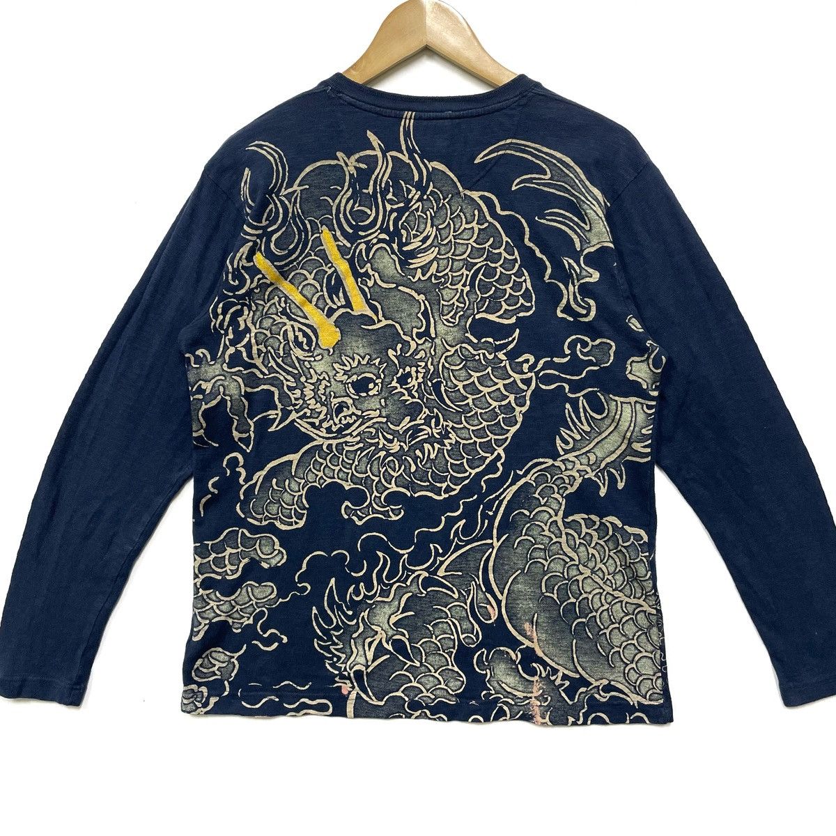 Vintage Dragon Sukajan Fullprint Embroidery Japanese Motif Size US M / EU 48-50 / 2 - 6 Thumbnail