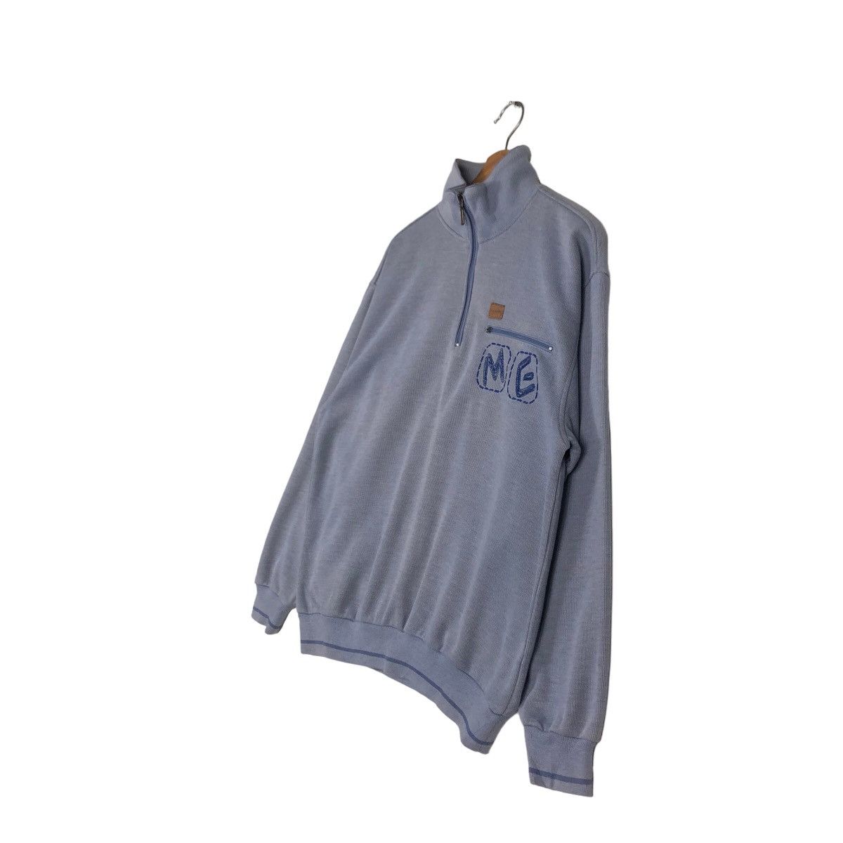 Japanese Brand 🔥Vtg Collar Sweatshirt Monade Esprit Japan Made Size US M / EU 48-50 / 2 - 2 Thumbnail