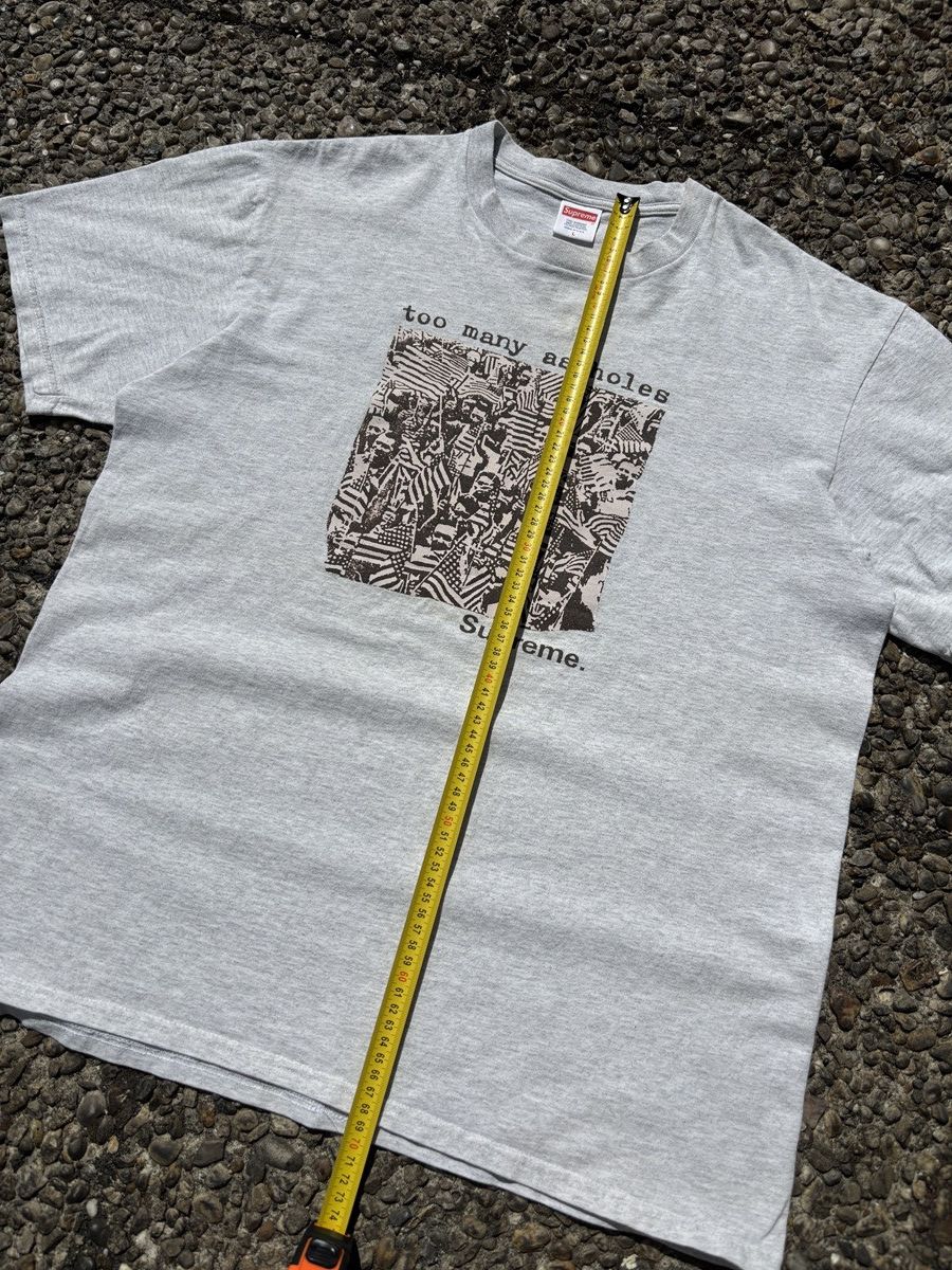 Supreme Supreme “Too Many Assholes” Tee (SS22) Size US L / EU 52-54 / 3 - 4 Thumbnail