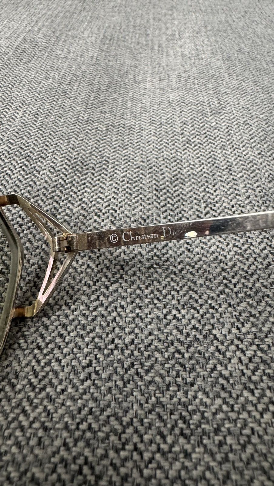 Dior Vintage Christian Dior Eyeglasses Size ONE SIZE - 8 Thumbnail