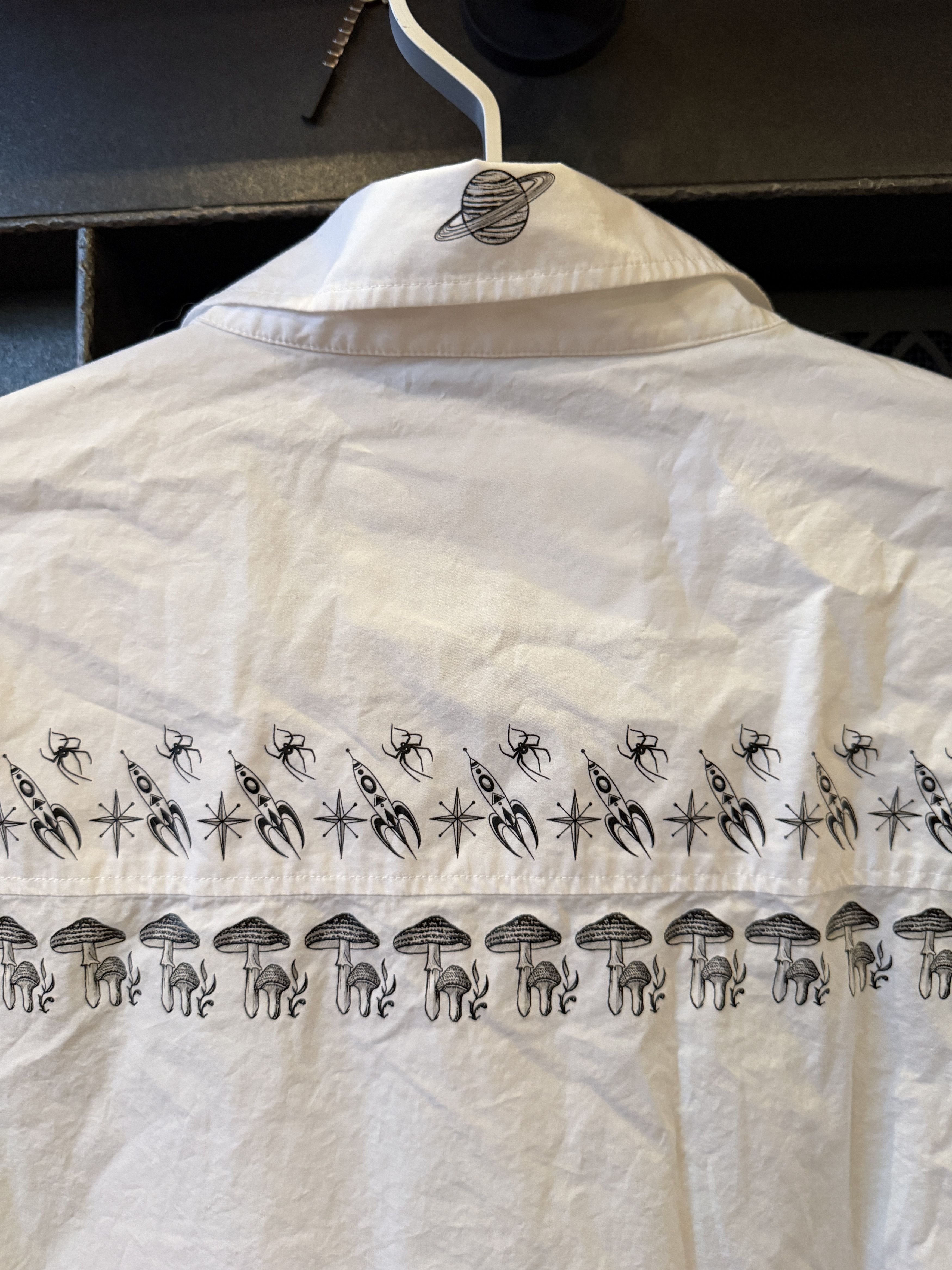 Neighborhood RARE!! NEIGHBORHOOD X DR. WOO Short sleeve button up XL Size US XL / EU 56 / 4 - 17 Thumbnail