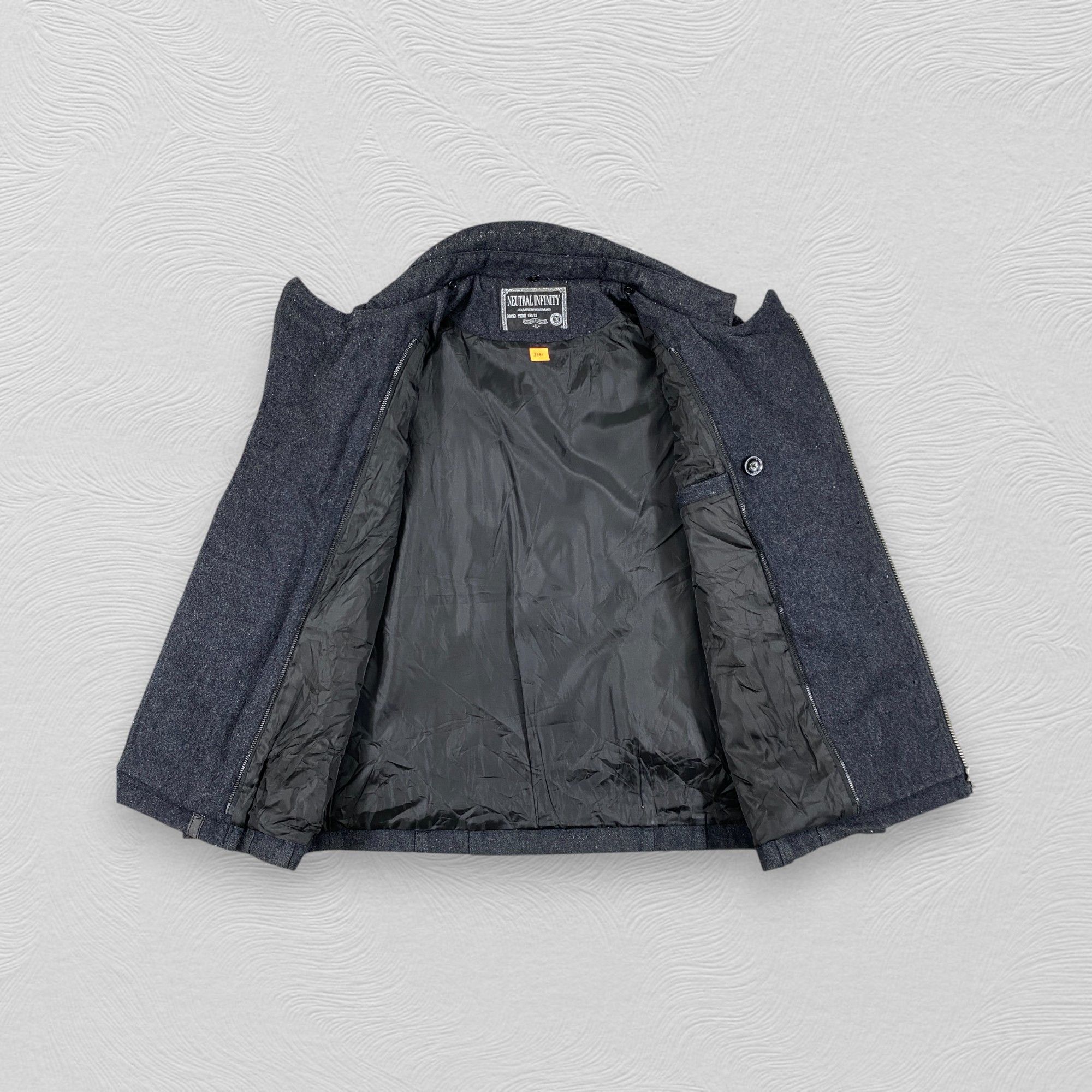 If Six Was Nine Neutral Infinity Wool ifsixwasnine lgb style Jacket-J181 Size US M / EU 48-50 / 2 - 2 Thumbnail