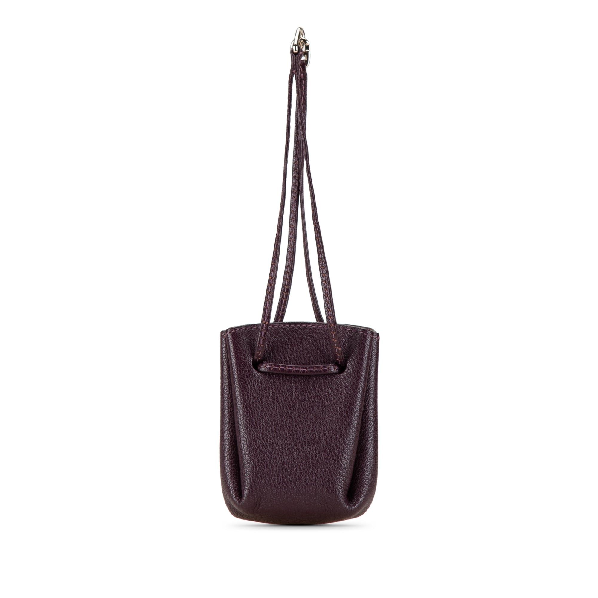 Hermes Hermès Courchevel Vespa Pouch Purple Size ONE SIZE - 1 Thumbnail