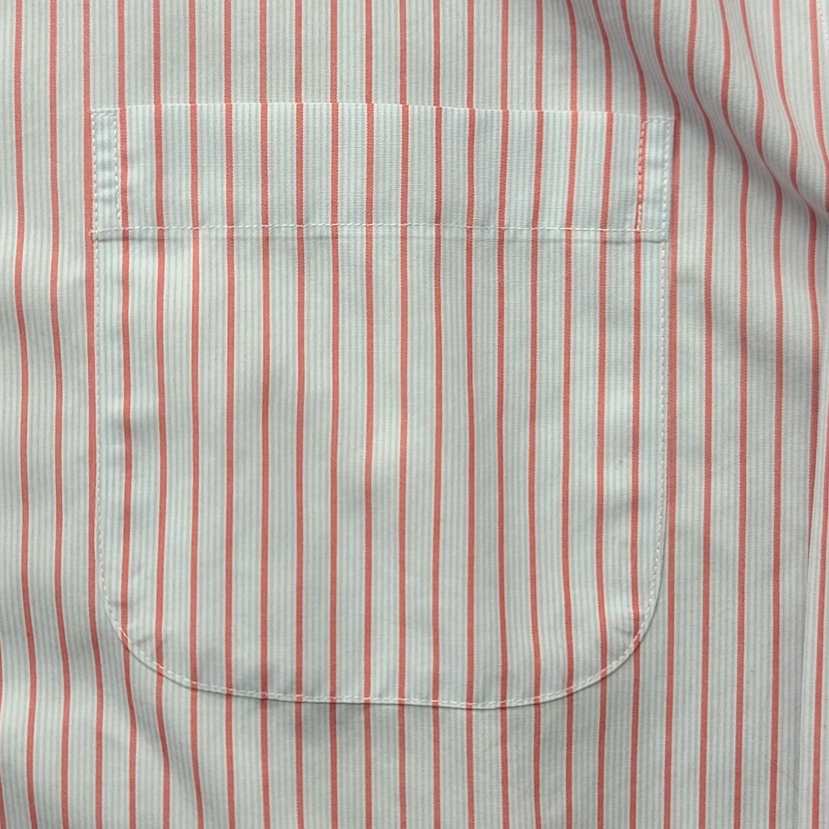 Brooks Brothers Brooks Brothers 346 Shirt Slim Fit Long Sleeve Button-Up Cotton Red Mens 17 Regular Non-Iron Size US XL / EU 56 / 4 - 7 Thumbnail