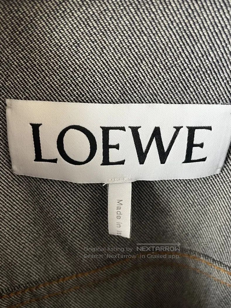 Loewe Loewe Pure Wool Long Sleeve Denim Jacket Size US M / EU 48-50 / 2 - 3 Thumbnail