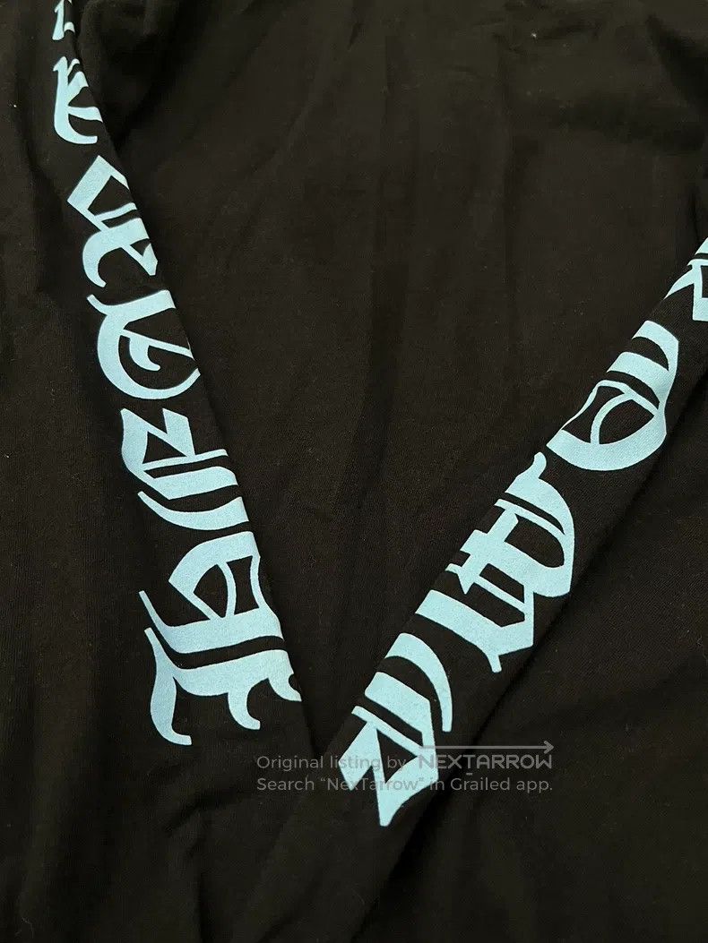 Chrome Hearts CHROME HEARTS Size S Blue Sanskrit printed long sleeves Size US S / EU 44-46 / 1 - 3 Thumbnail