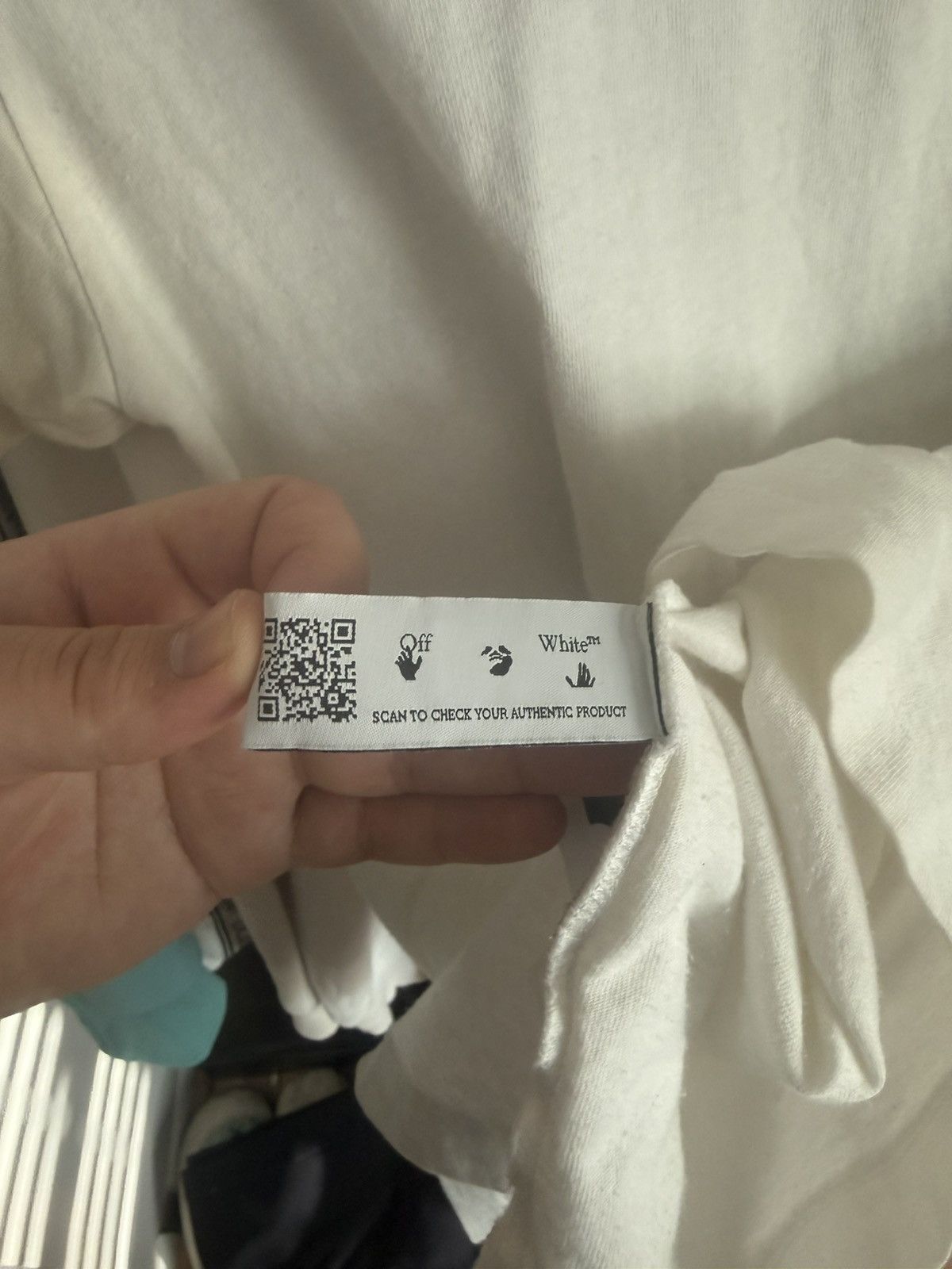 Off-White OFF-WHITEOff-White Peace Worldwide Over Tee 'White/Green' Size US S / EU 44-46 / 1 - 5 Thumbnail