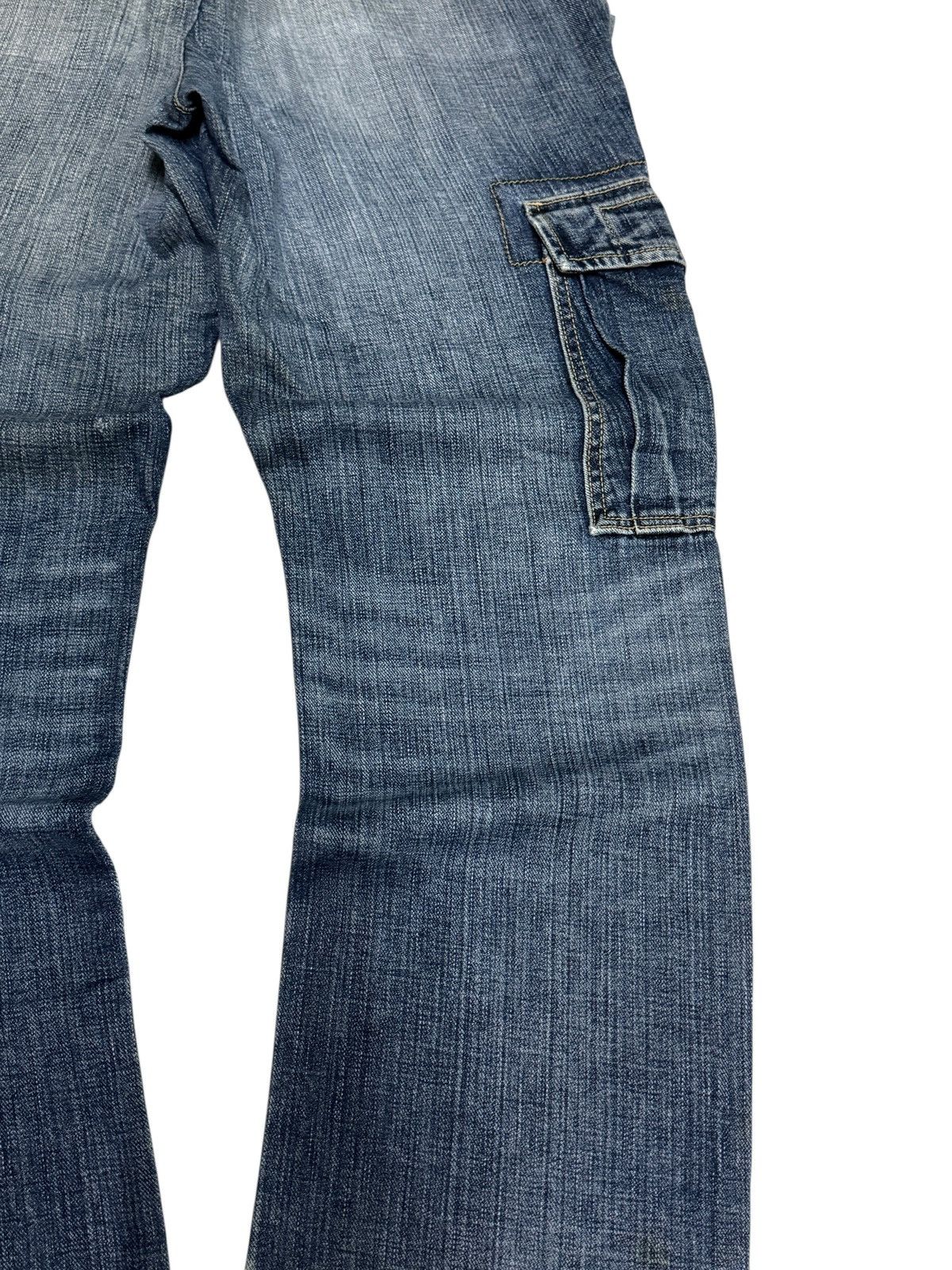 Gap Cargo GAP Multipocket Distressed Denim Pants Size US 33 - 13 Thumbnail
