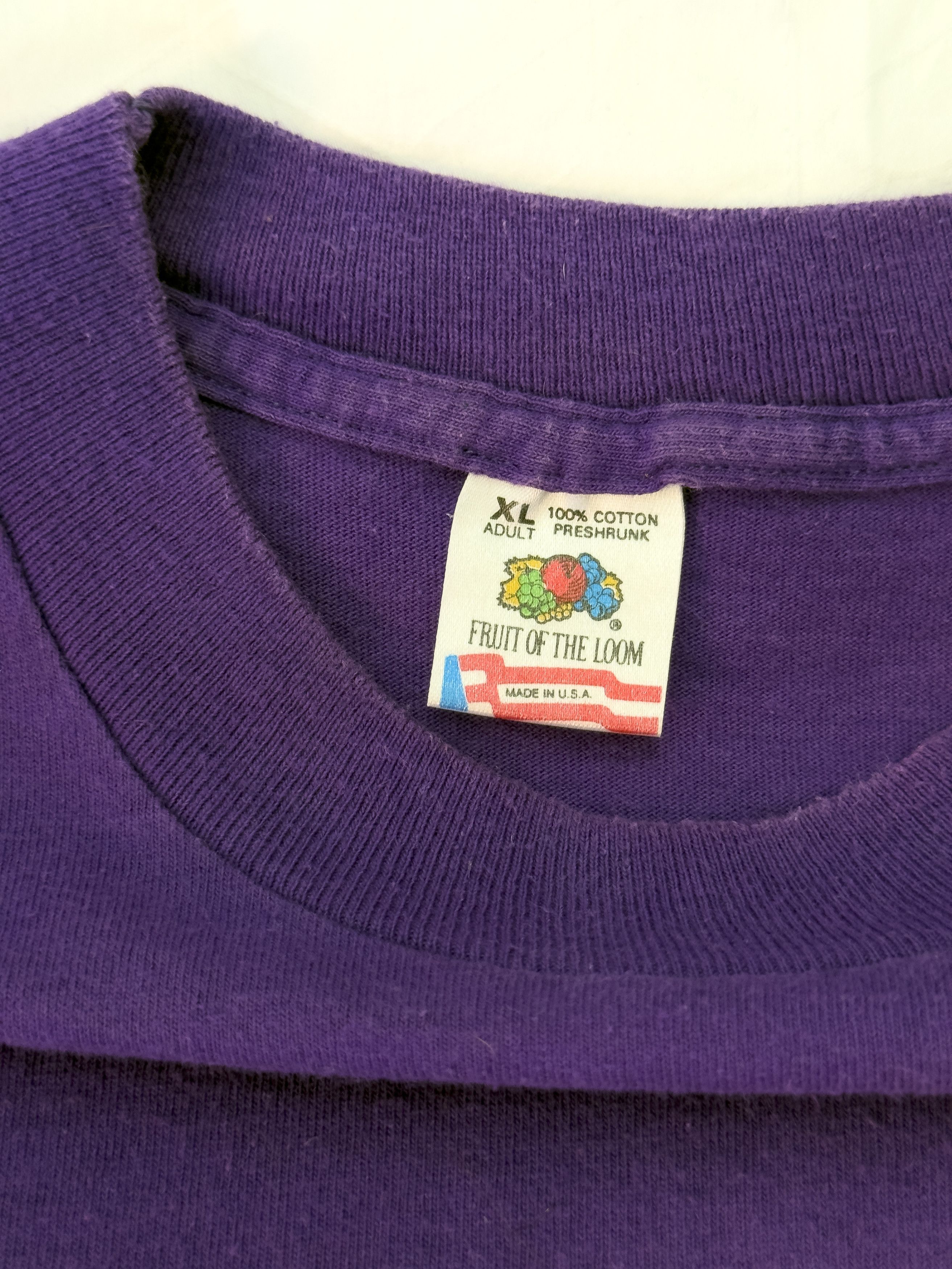 Fruit Of The Loom Rare Vintage Jellyfish Spilt Milk Tour T-Shirt Made in USA Size US XL / EU 56 / 4 - 5 Thumbnail