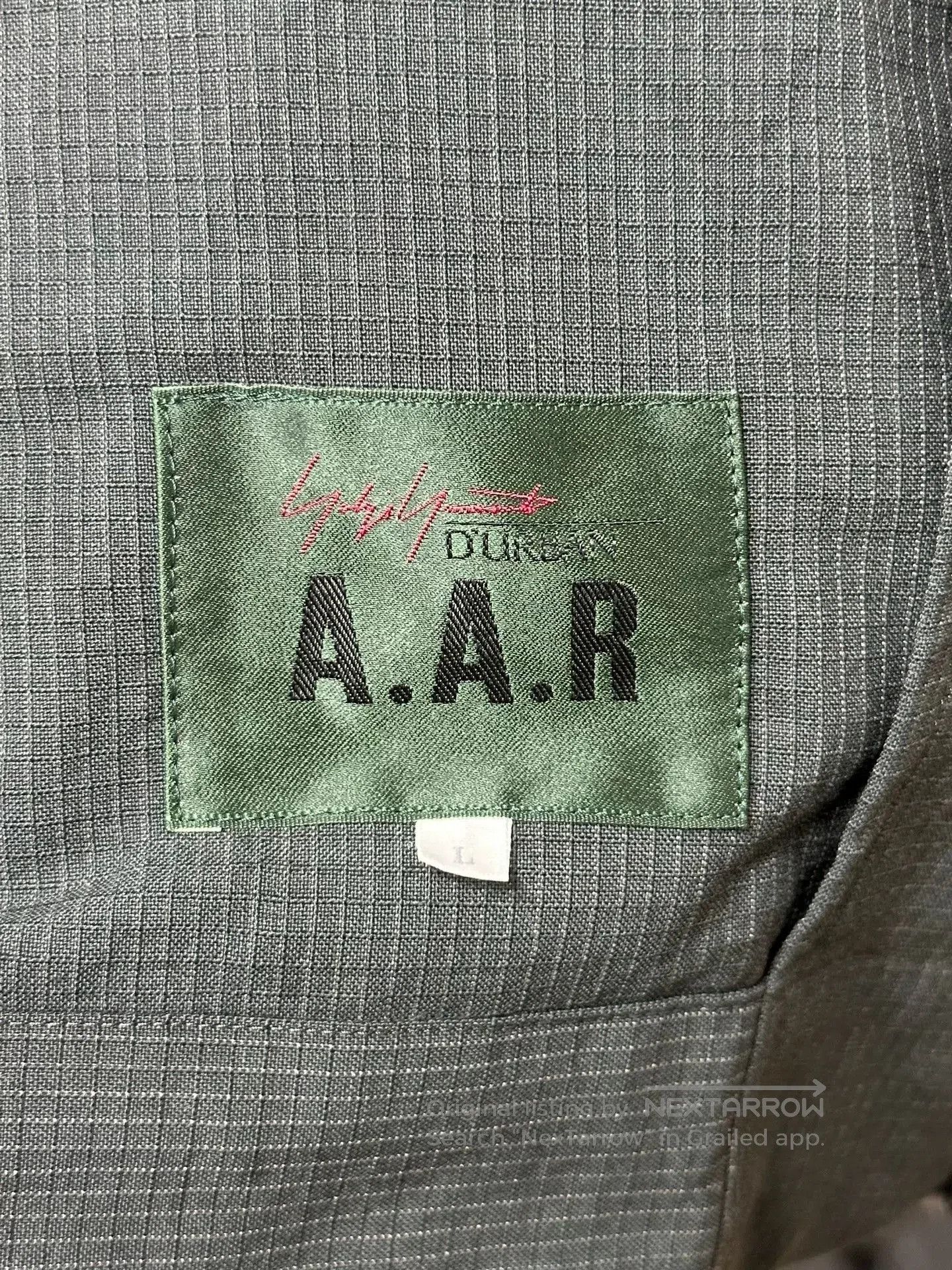 Yohji Yamamoto Yohji Yamamoto Wool Check Jacket. Size US L / EU 52-54 / 3 - 6 Thumbnail