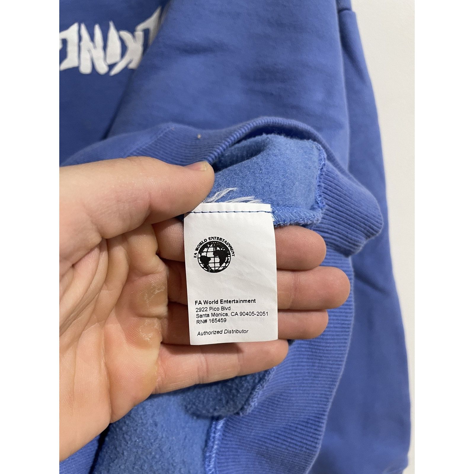 Other FA UPSIDE DOWN LOGO CREWNECK SIZE XXL PREOWNED Size US XXL / EU 58 / 5 - 5 Thumbnail