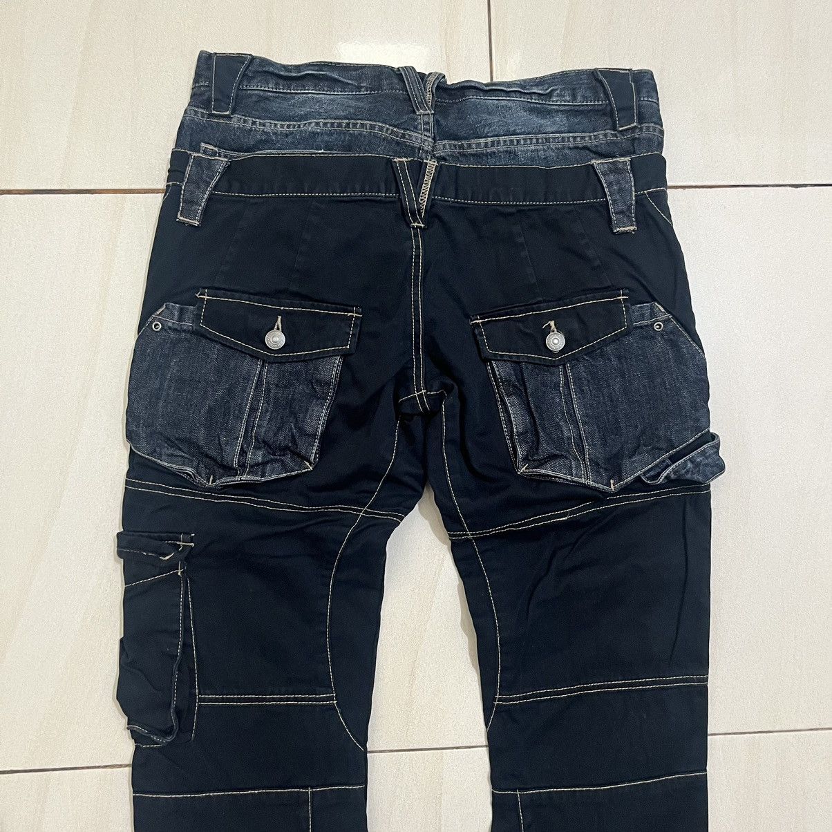 PPFM PPFM Double Waist Cargo Multipocket Long Pants Japan Made Size US 33 - 9 Thumbnail