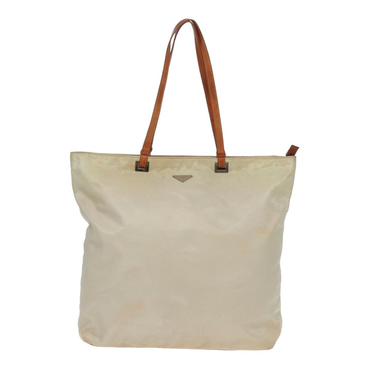 Prada White Synthetic Tote Bag (Pre-Owned) Size ONE SIZE - 1 Thumbnail