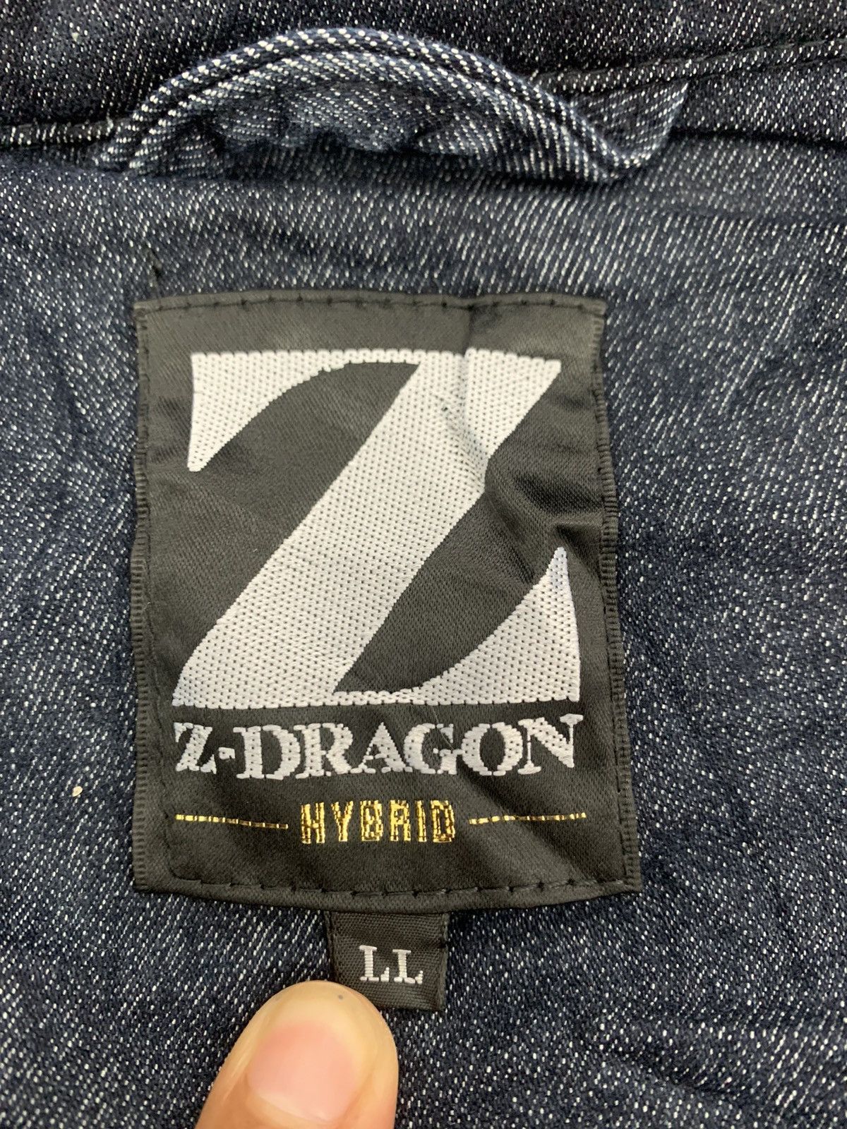 Japanese Brand Z-Dragon Hybrid Jacket With Splash Painted Size US L / EU 52-54 / 3 - 11 Thumbnail