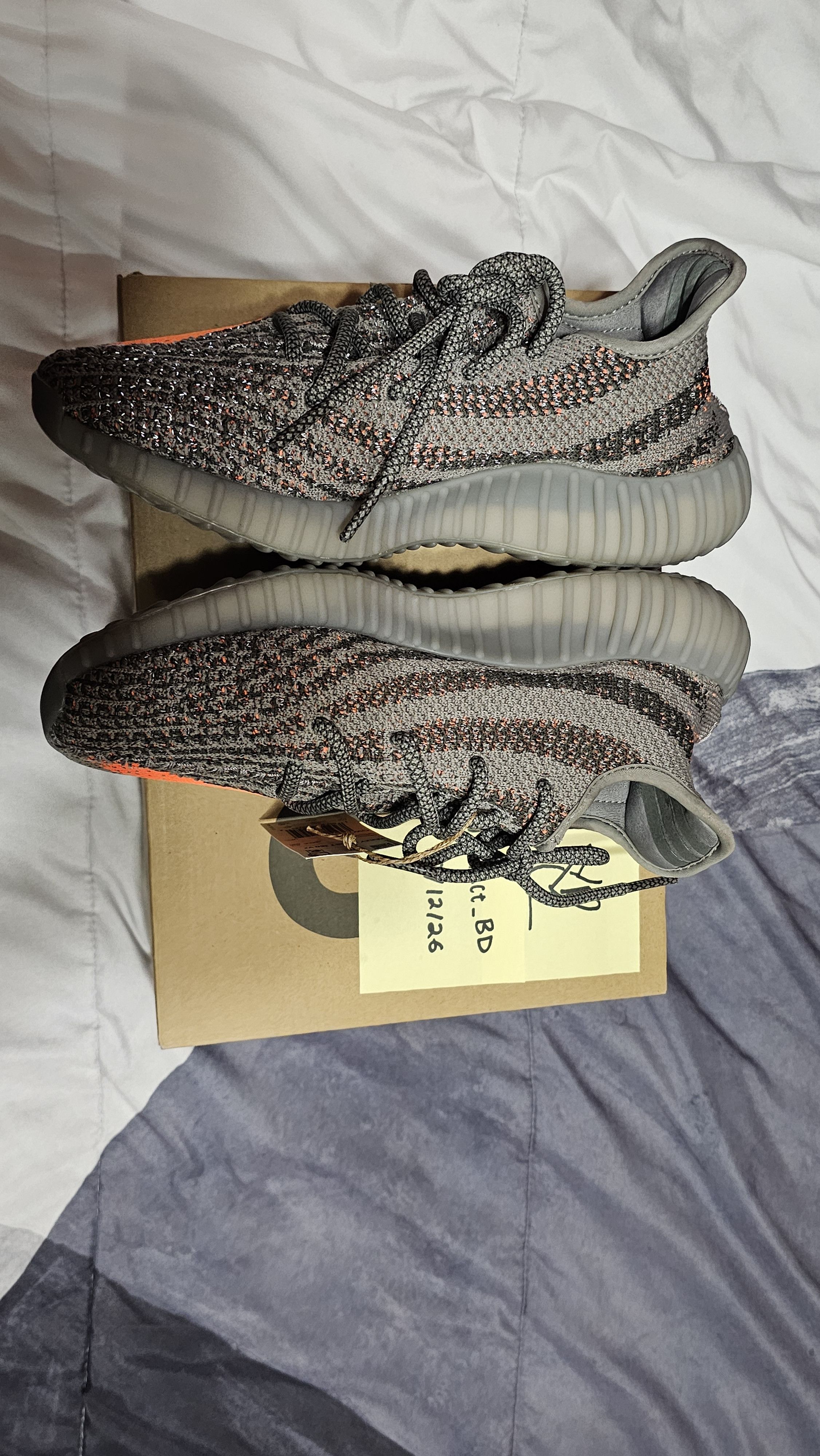 Yeezy Adidas Yeezy Boost 350 V2 “Beluga Reflective” Size US 7 / EU 40 - 3 Thumbnail