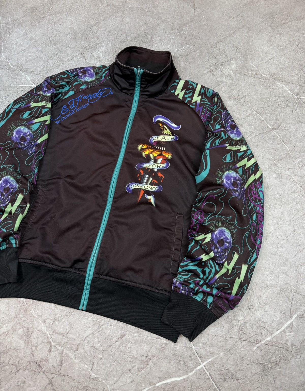 Ed Hardy Vintage Ed Hardy Track Jacket Size US M / EU 48-50 / 2 - 9 Thumbnail